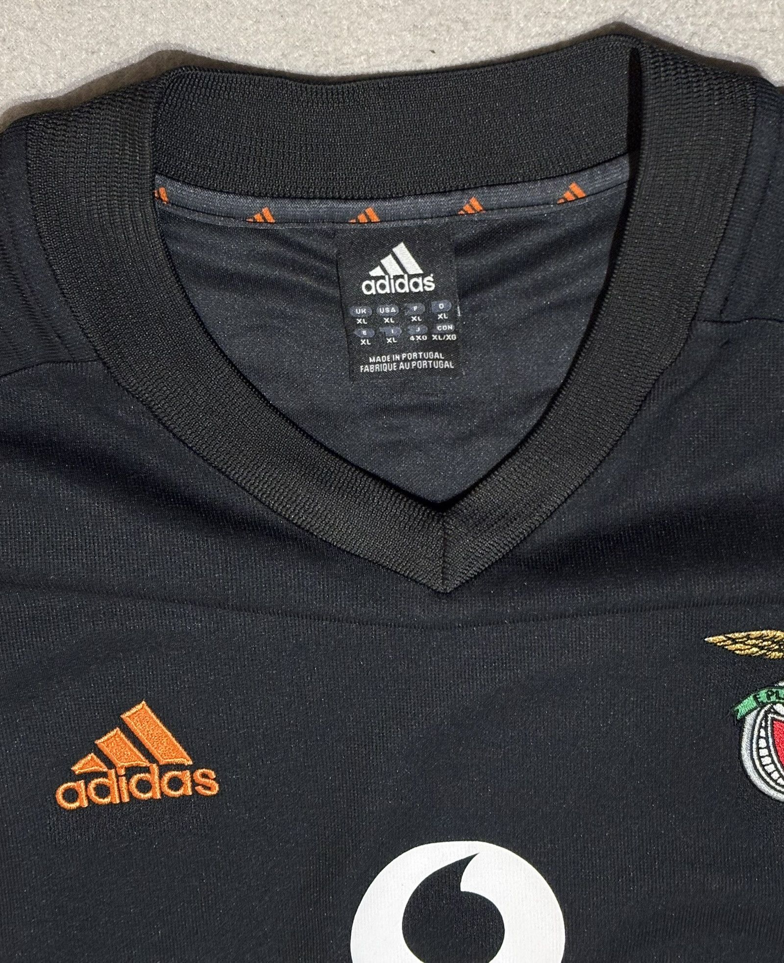 Adidas Benfica Lisbon 2002/2003 Adidas Football Jersey Size XL Size US XL / EU 56 / 4 - 16 Thumbnail