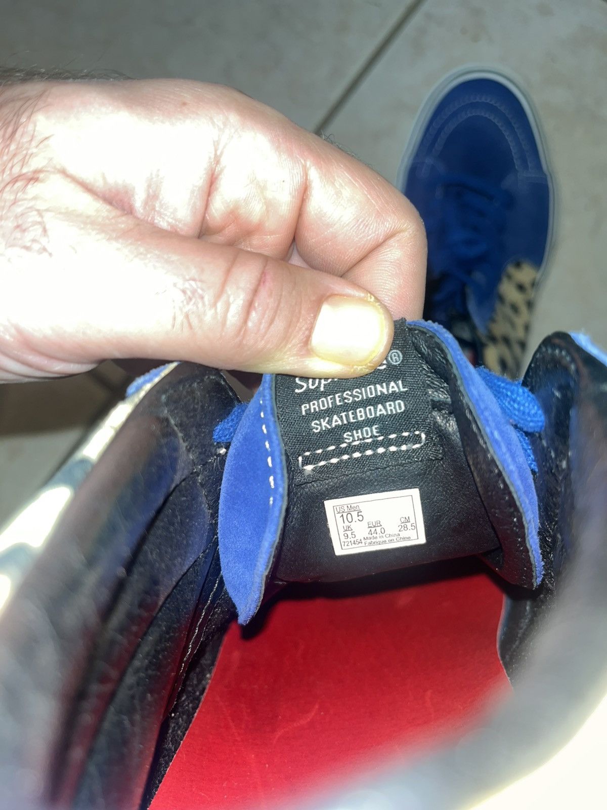 Supreme × Vans Vans x Supreme Size US 10.5 / EU 43-44 - 6 Thumbnail