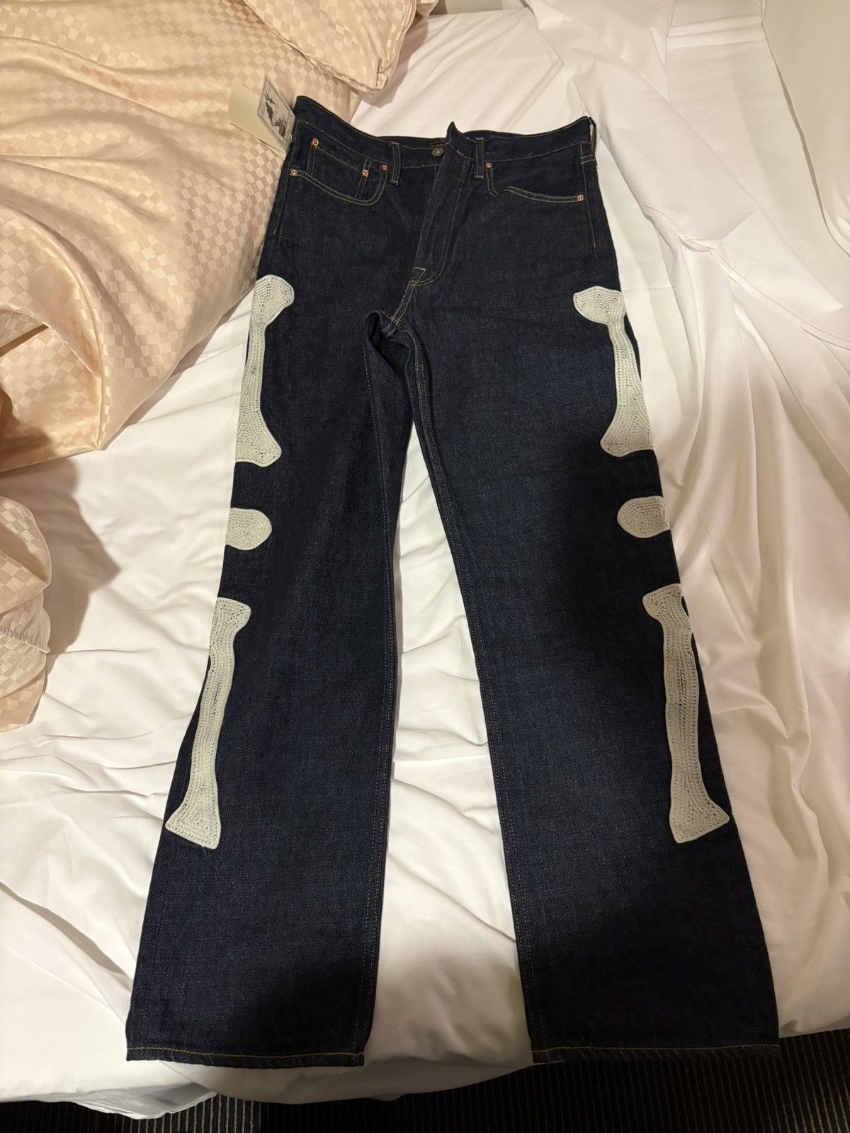 Kapital KAPITAL bone denim jeans Size US 34 / EU 50 - 1 Thumbnail