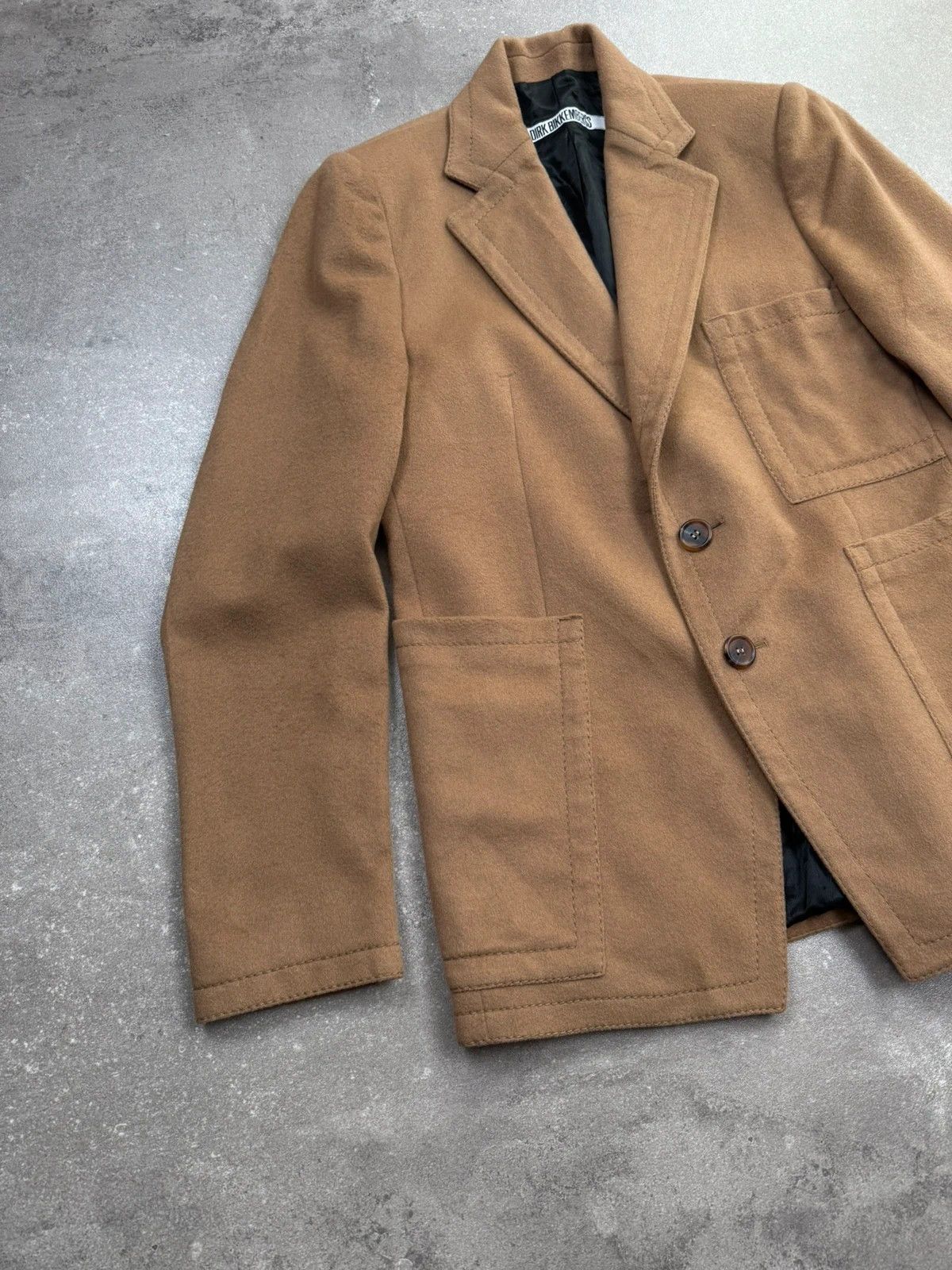 Dirk Bikkembergs Dirk Bikkembergs blazer wool archive avant garde 90s 1990s Size US M / EU 48-50 / 2 - 2 Thumbnail