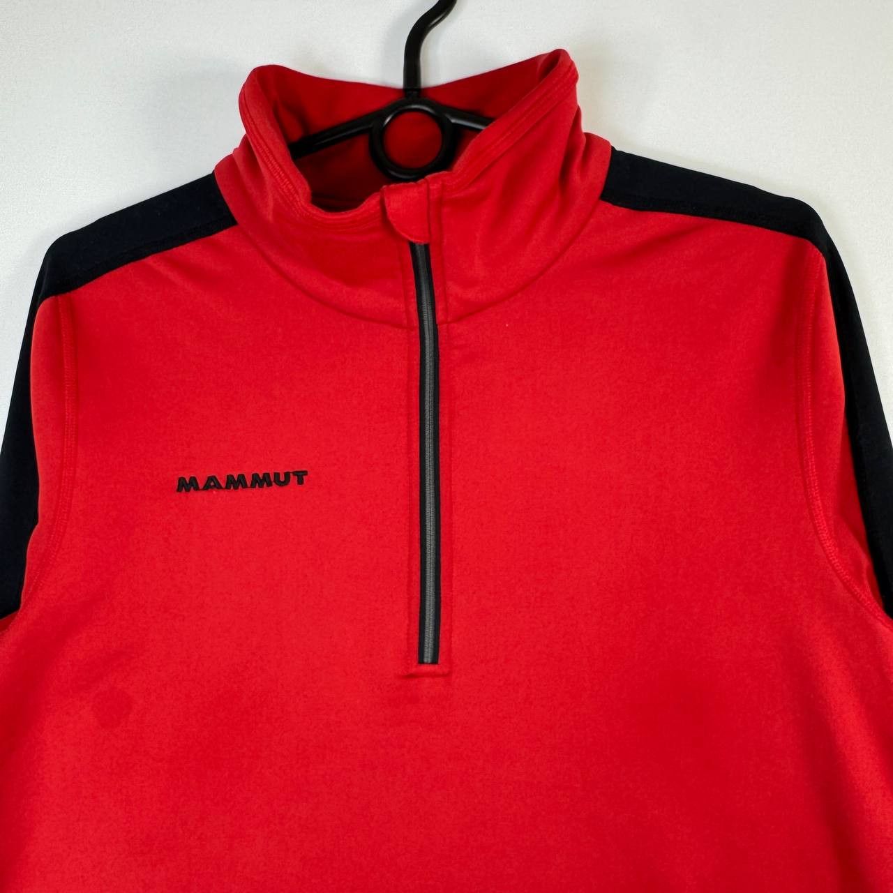 Mammut Mammut Half Zip Fleece Red Black Mens Size S Size US S / EU 44-46 / 1 - 2 Thumbnail