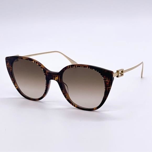 Fendi NEW Authentic FENDI FE400471 55F WOMEN'S SUNGLASSES FENDI Size ONE SIZE - 9 Thumbnail