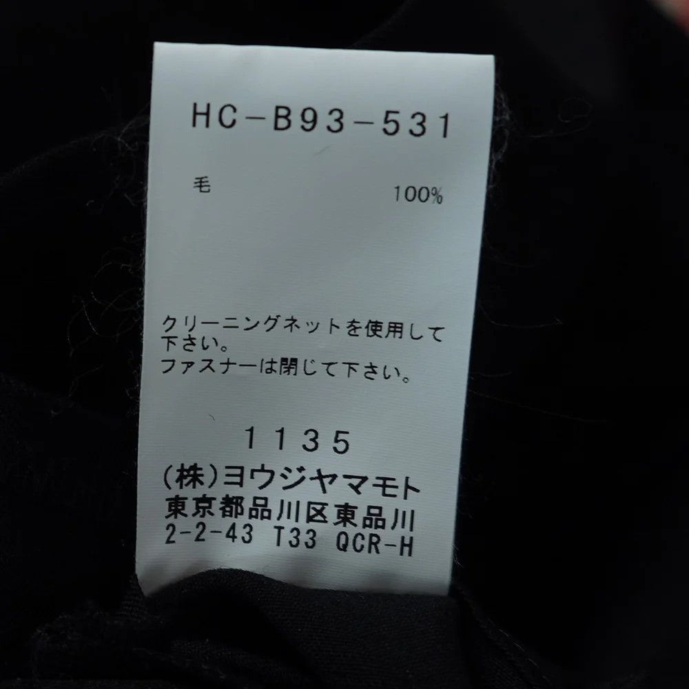 Yohji Yamamoto Yohji Yamamoto pour homme 19AW Blouse Double Zip Logo Shirt Size US L / EU 52-54 / 3 - 7 Thumbnail