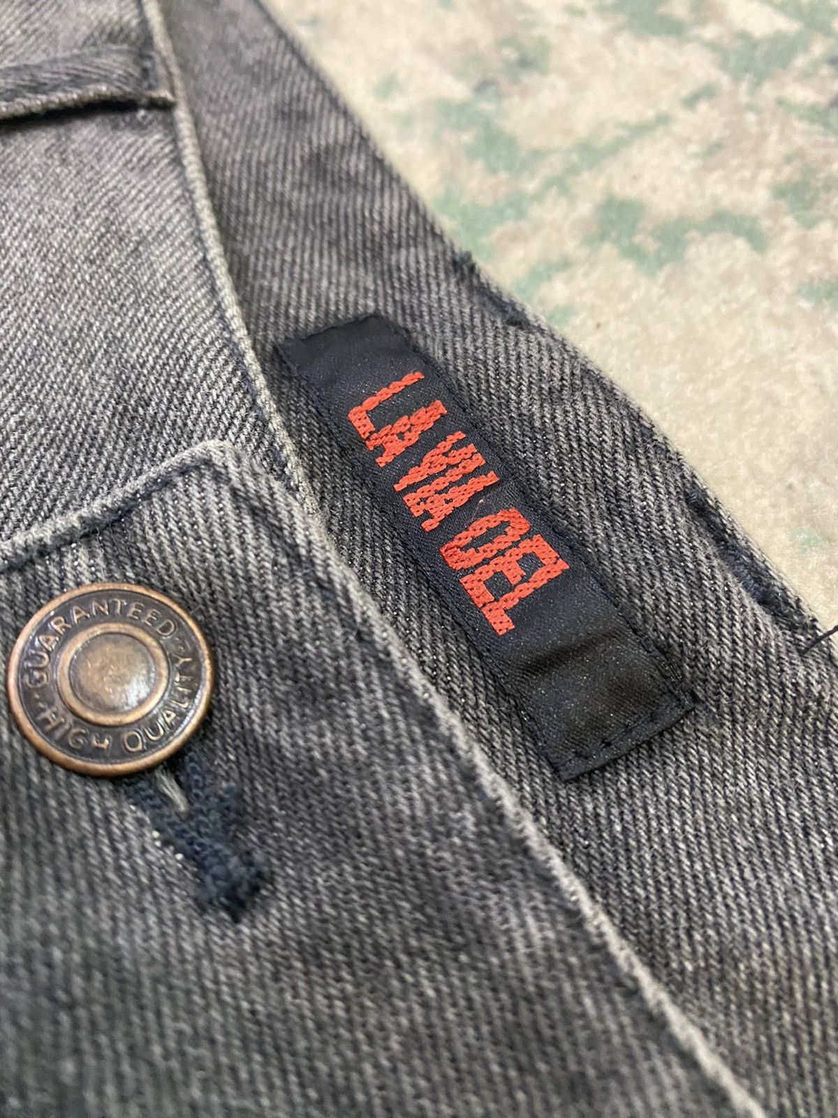 Japanese Brand Y2K Baggy Fashion Flare La Via Del Denim Pant Size US 28 / EU 44 - 10 Thumbnail