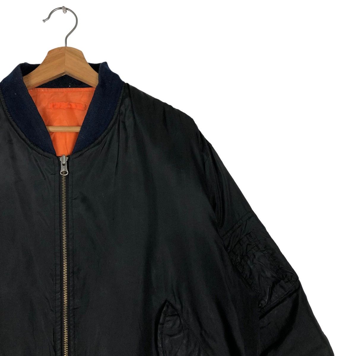 Japanese Brand 🔥Riot Riot Vintage Bomber Jacket Reversible Design USA Size US L / EU 52-54 / 3 - 5 Thumbnail