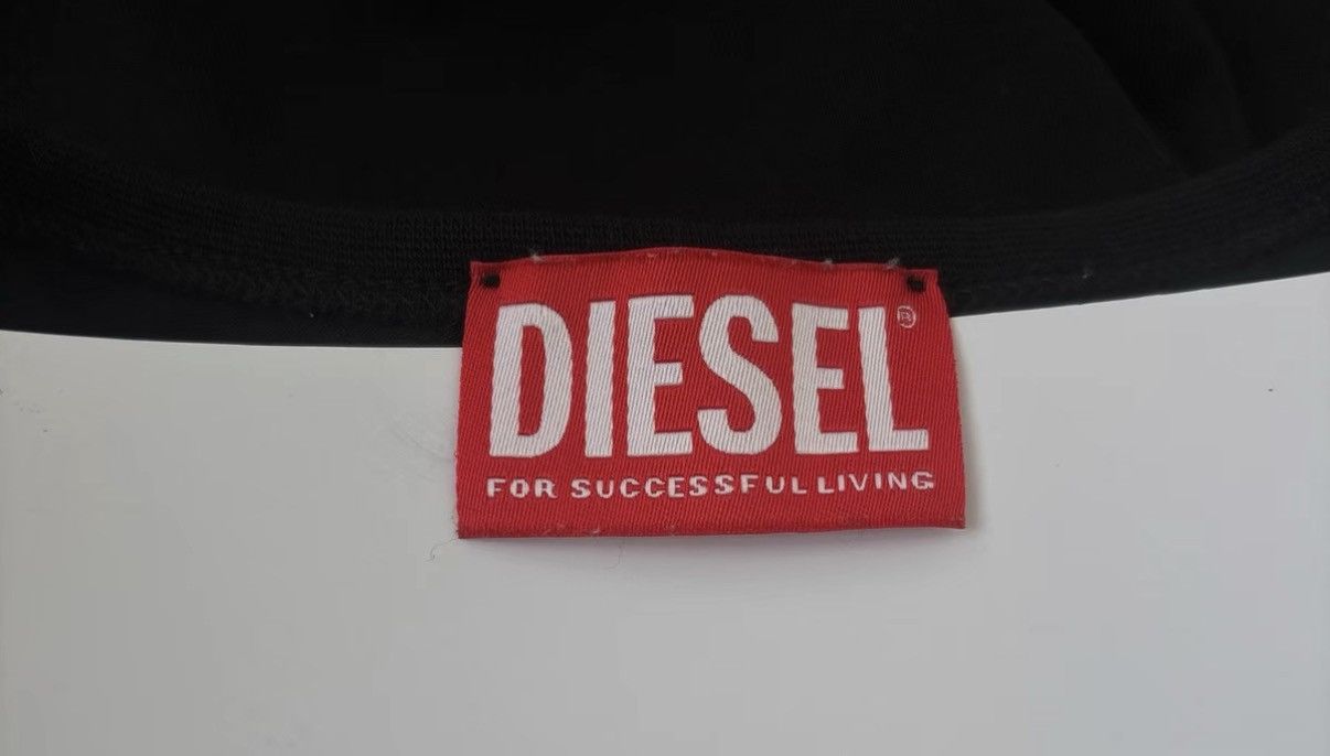 Diesel Black Gold Diesel Black Cut-Out Logo Short Sleeve T-shirt Size L / US 10 / IT 46 - 4 Thumbnail