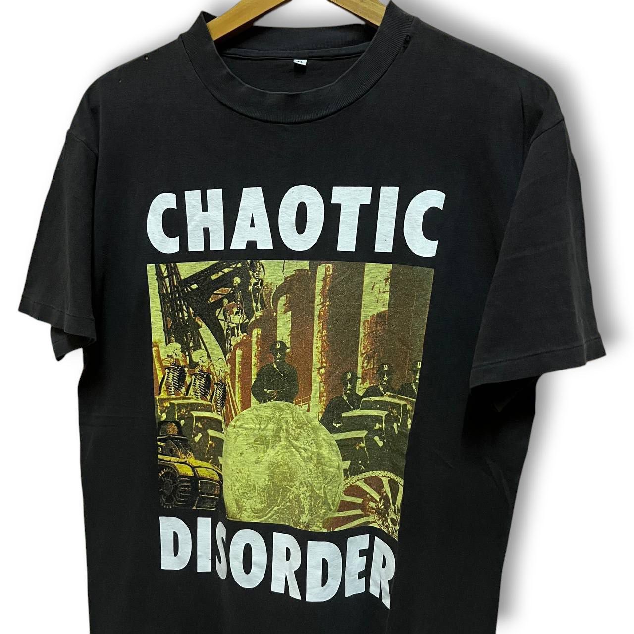 Band Tees Vintage 90s Sabotage Organized Barbarian S.O.B. T Shirt Size US M / EU 48-50 / 2 - 3 Thumbnail