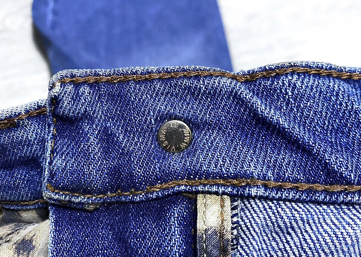 Roberto Cavalli Roberto Cavalli Washed Torn Fringed Distressed Jeans Denim Size 27" / US 4 / IT 40 - 21 Thumbnail