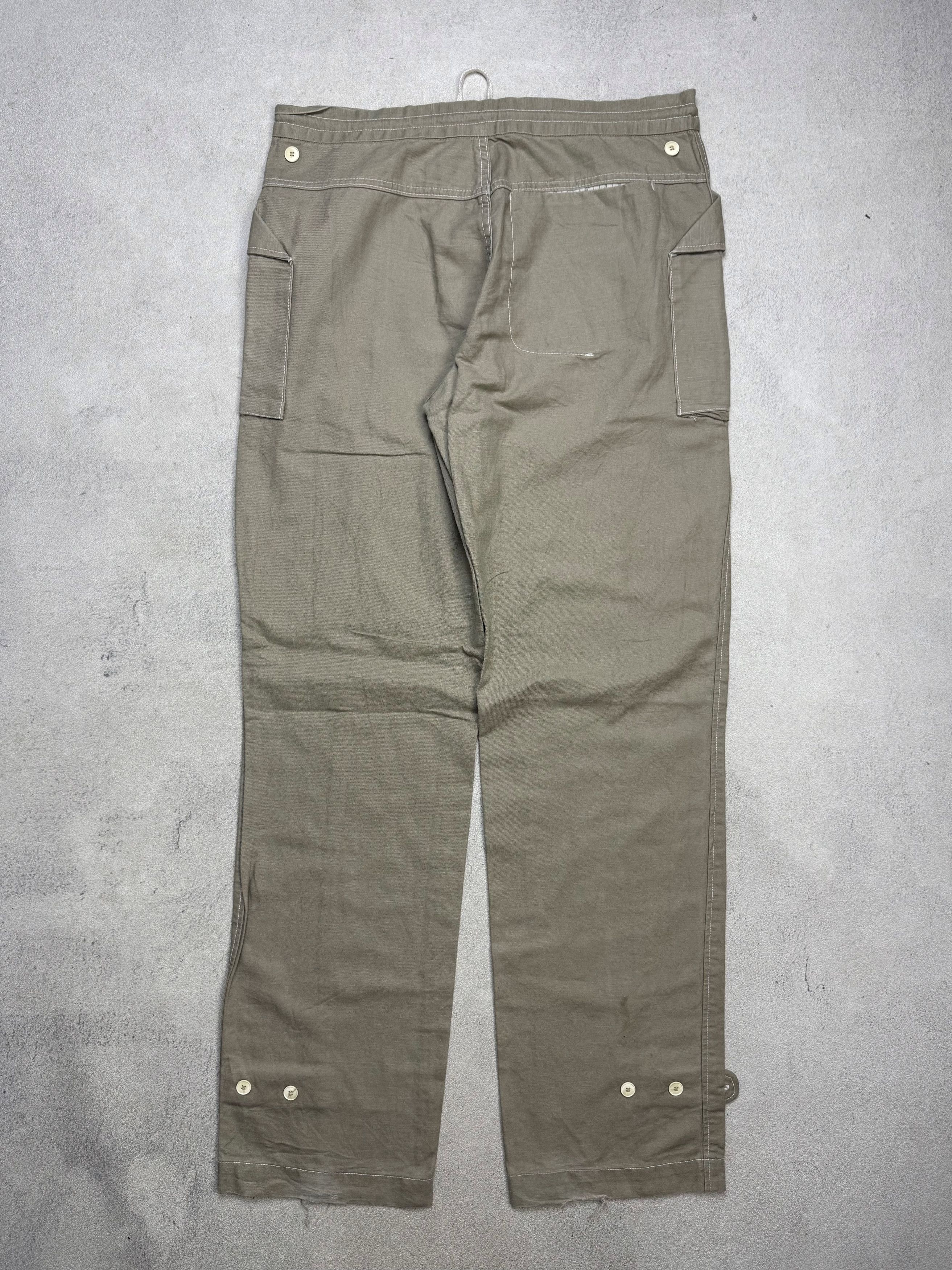 Japanese Brand PARADIS#1 Military Utility Cargo Fatigue Pants Size US 32 / EU 48 - 4 Thumbnail