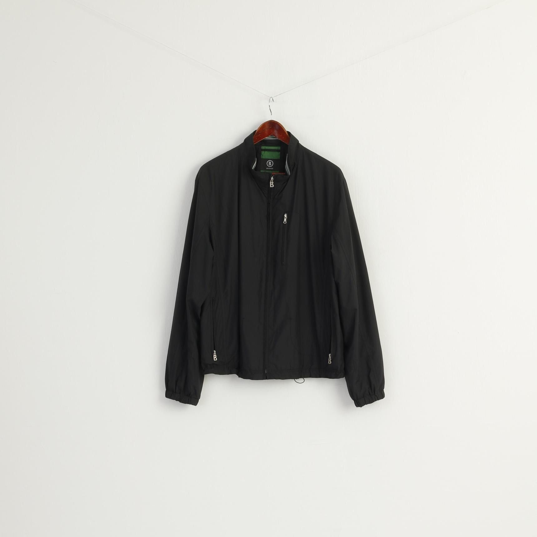 Bogner BOGNER Men 54 44 L Jacket Black Lightweight 1318 Size US L / EU 52-54 / 3 - 2 Thumbnail