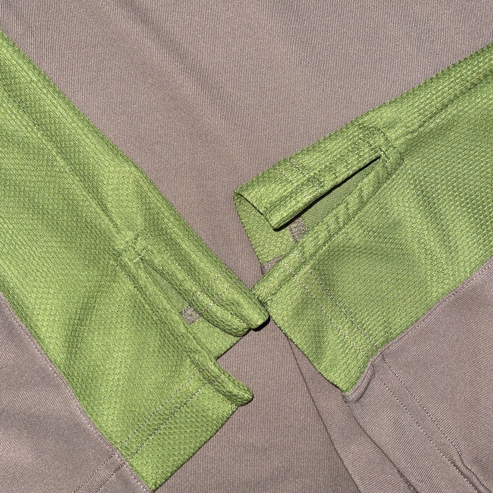 Under Armour Under Armour Polo Shirt Men XL Short Sleeve Stretch HeatGear Golf Tan Beige Lime Green Size US XL / EU 56 / 4 - 6 Thumbnail