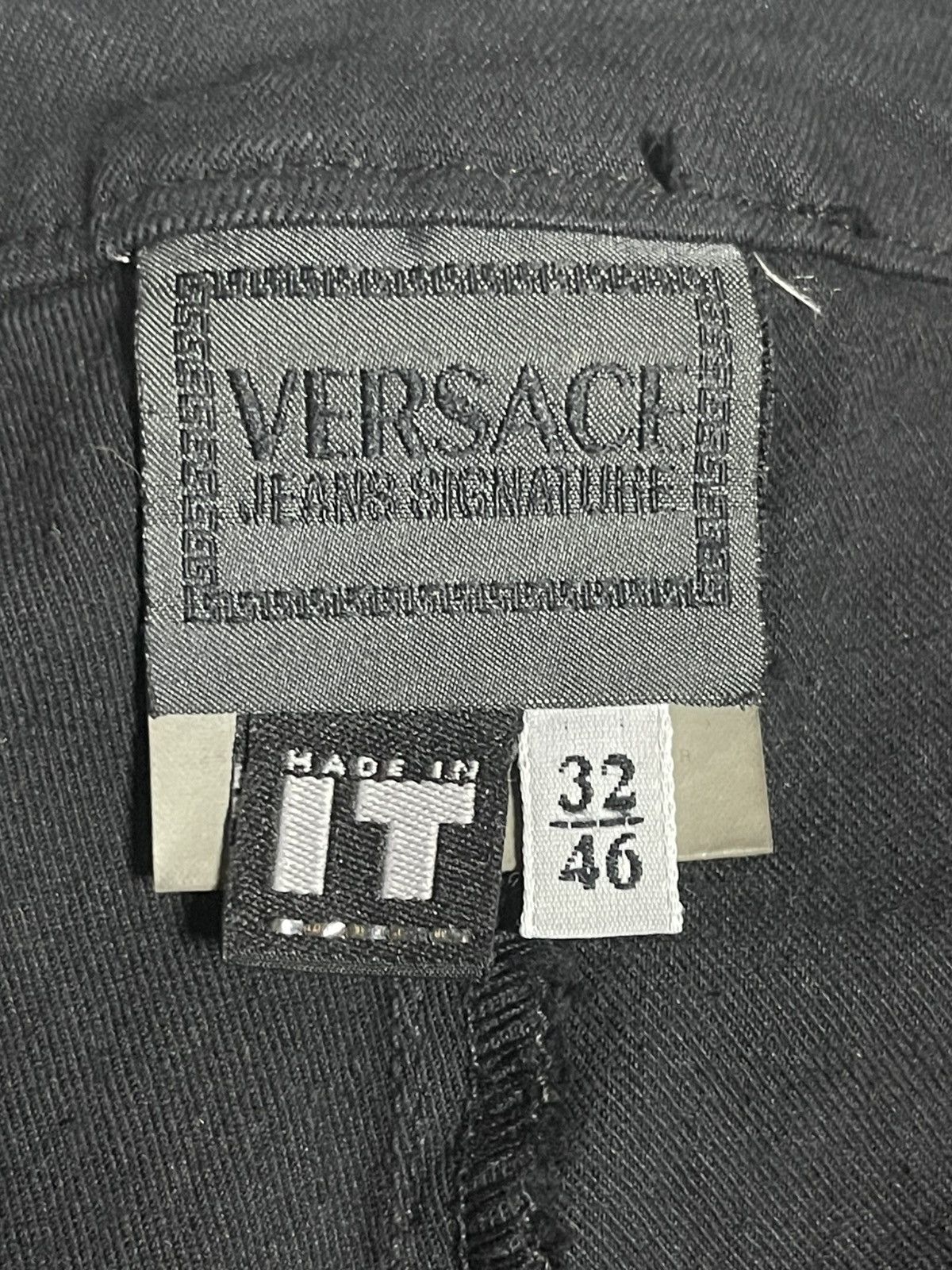 Versace × Vintage VERSACE JEANS SIGNATURE VERY RARE LF 03 STRAIGHT SIZE 32x46 Size 24" / US 00 / IT 34 - 11 Thumbnail