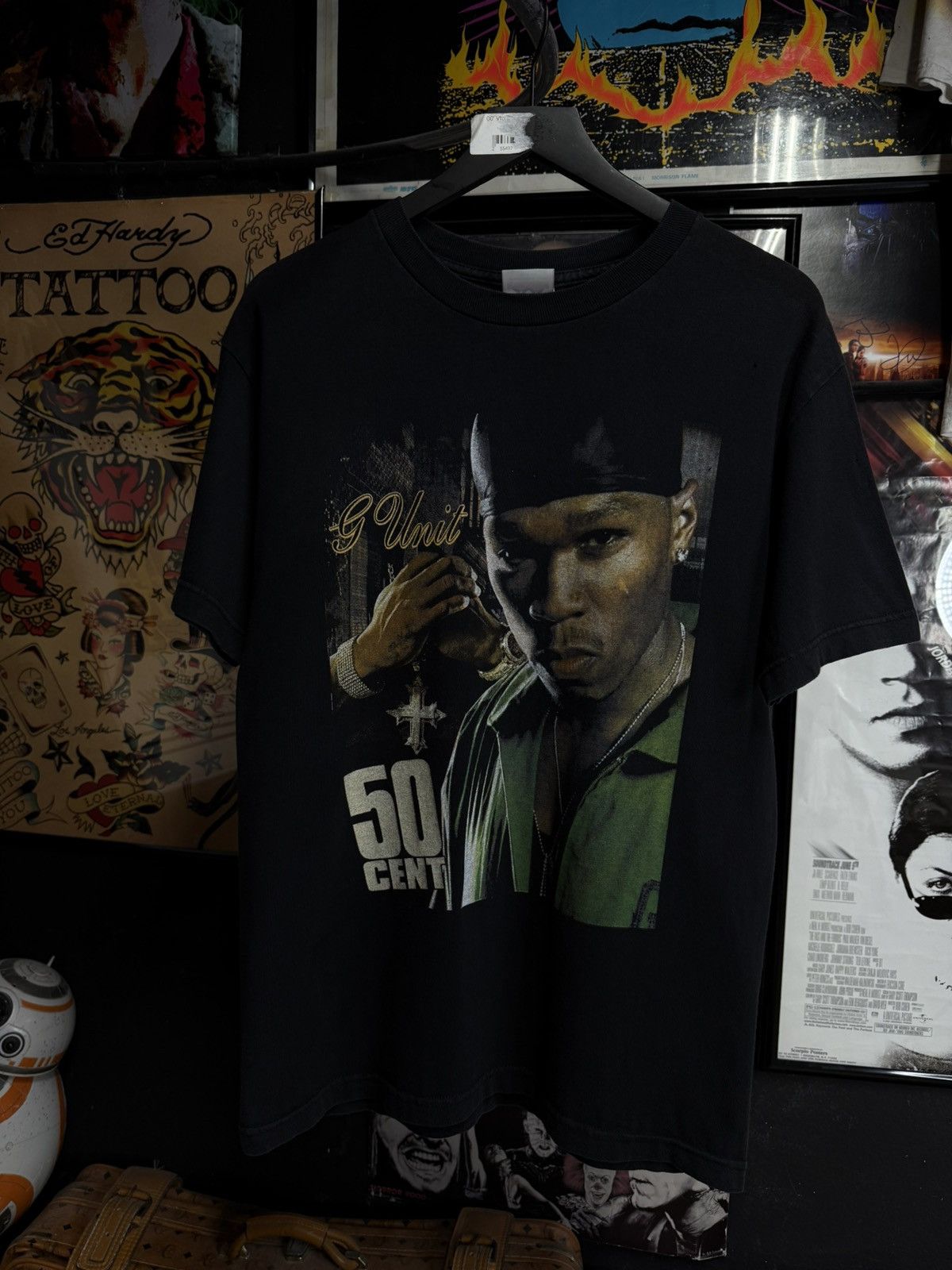 Vintage Vintage 50 Cent Rap T-Shirt Rare Adult Size Medium Size US M / EU 48-50 / 2 - 6 Thumbnail