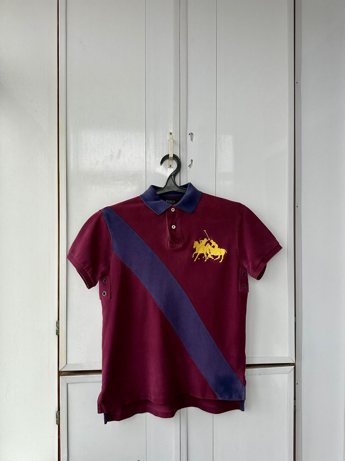Polo Ralph Lauren Polo Ralph Lauren Yellow Big Logo Red Polos Size US M / EU 48-50 / 2 - 1 Thumbnail