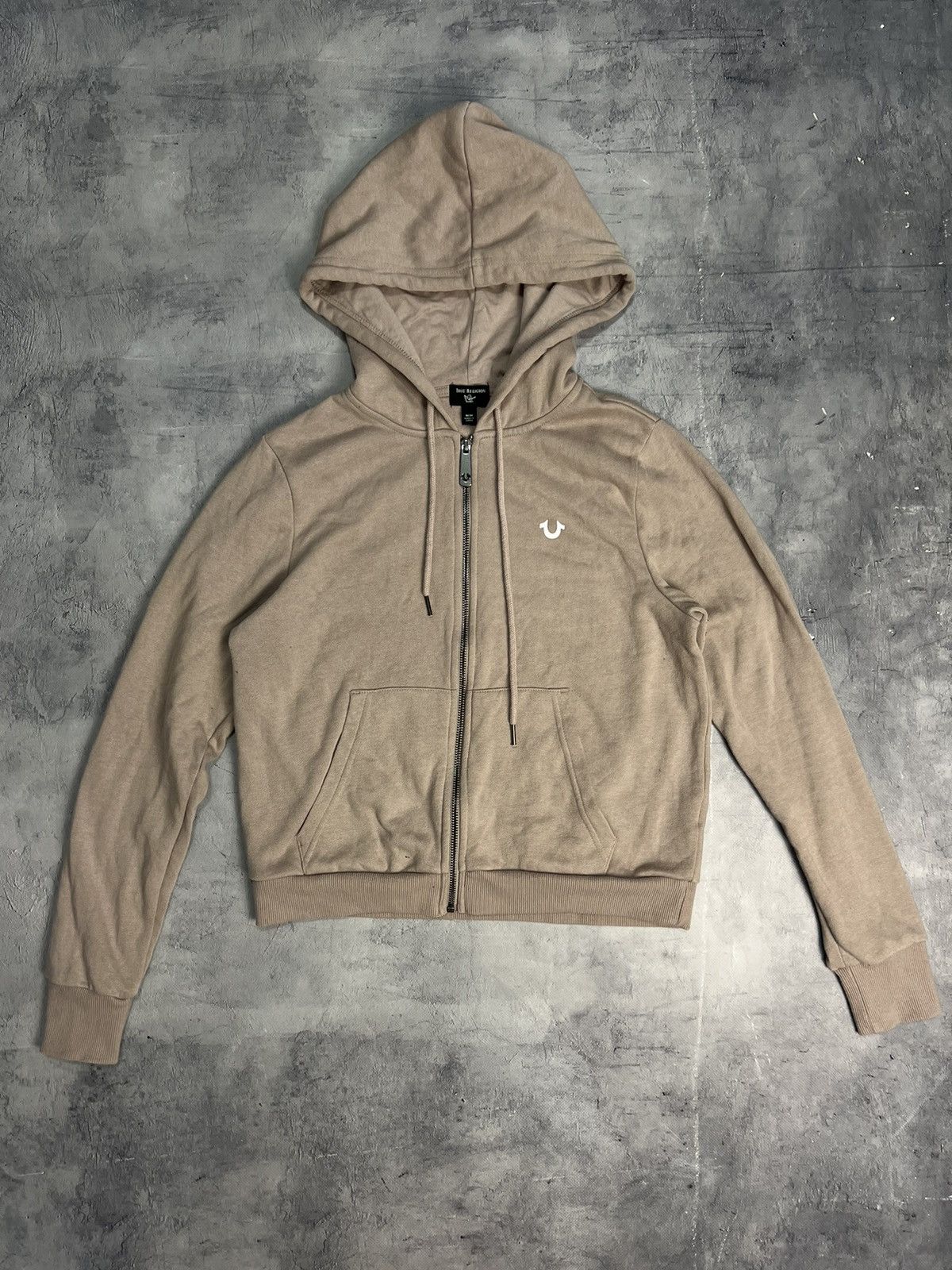True Religion × Vintage Vtg True Religion Zip Up Hoodie Women Size M Size M / US 6-8 / IT 42-44 - 2 Thumbnail
