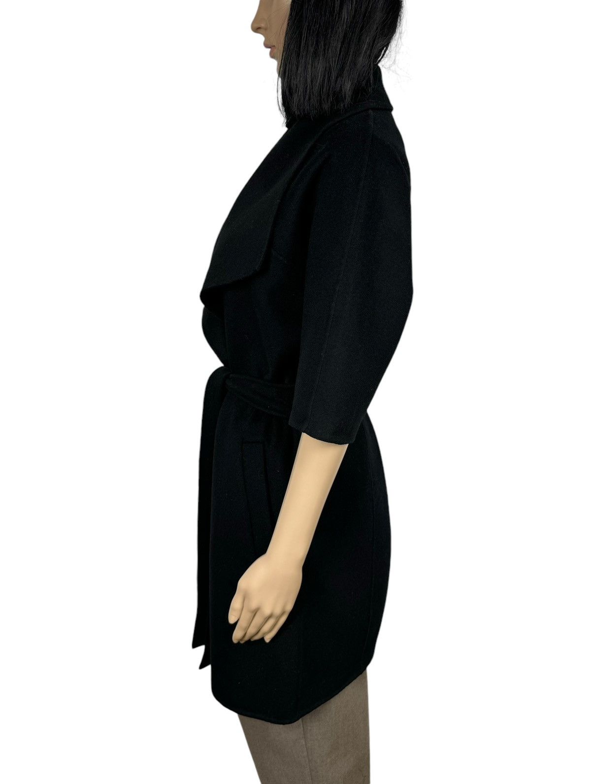 Max Mara Max Mara Studio Lana Wool-Cashmere Coat Short Sleeve Size S / US 4 / IT 40 - 6 Thumbnail