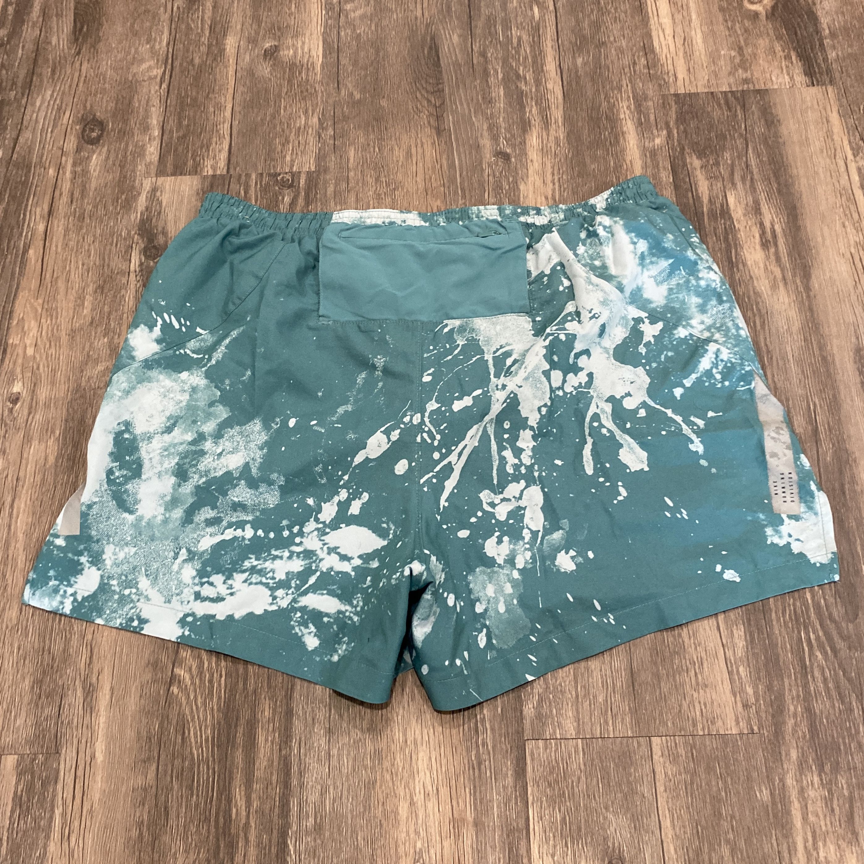 Nike Nike 2-in-1 Run Division Stride Blue Splatter Shorts 30-32W Size US 31 - 2 Thumbnail