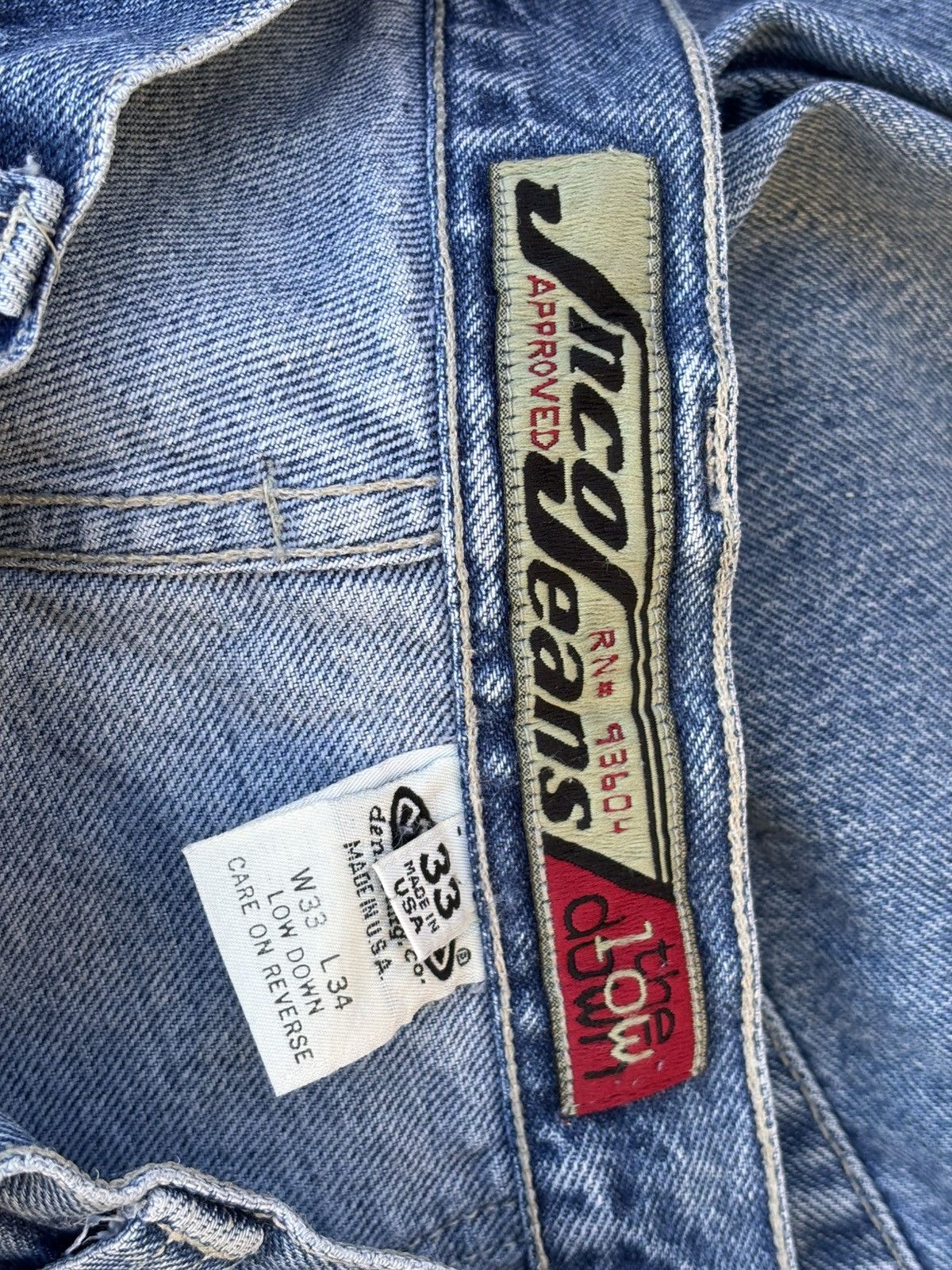 JNCO Vintage 90s Jnco spellout Jeans Size US 34 / EU 50 - 9 Thumbnail