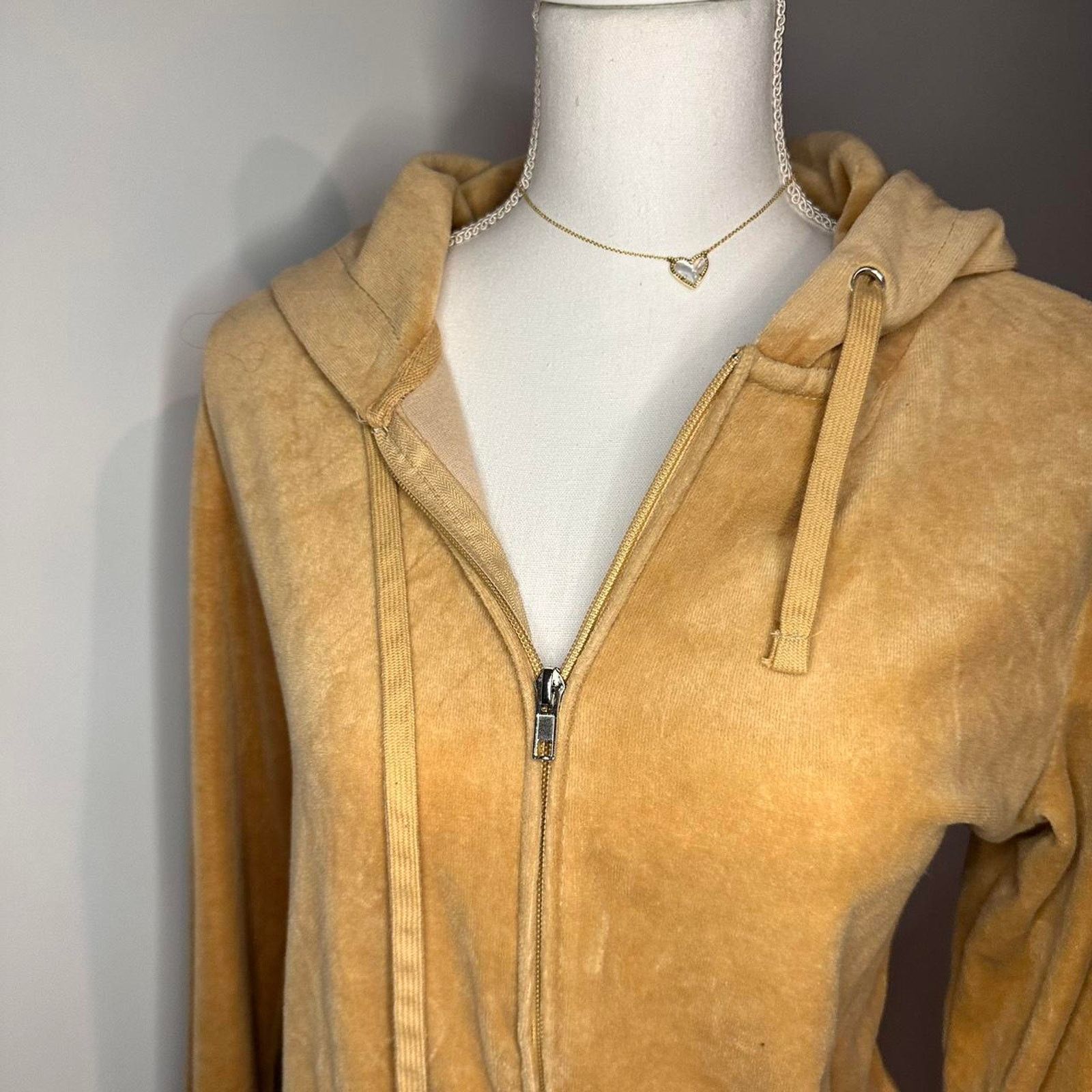 & Other Stories Velor Jacket Size Medium Y2k Size XS / US 0-2 / IT 36-38 - 2 Thumbnail