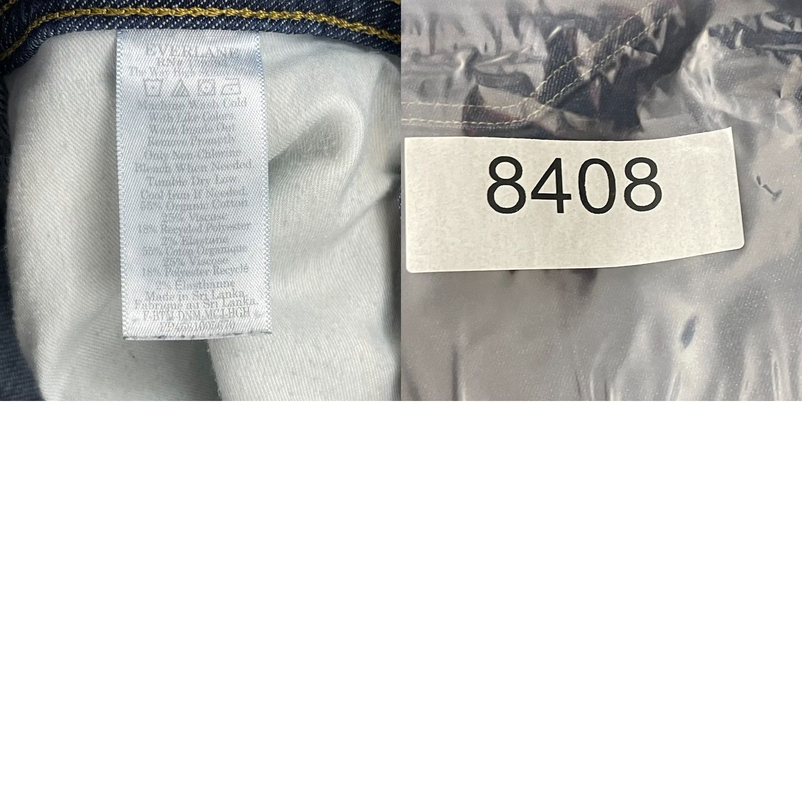 Everlane Everlane The Way High Skinny Jeans Womens Size 28 Blue Denim Dark Wash Stretch Jeans Size 28" / US 6 / IT 42 - 10 Thumbnail
