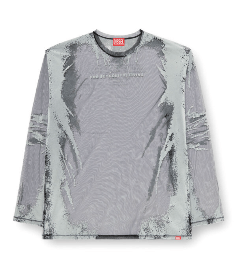 Diesel Diesel Remaster Capsule T-Hassan-LS-A T-shirt Size US S / EU 44-46 / 1 - 3 Thumbnail