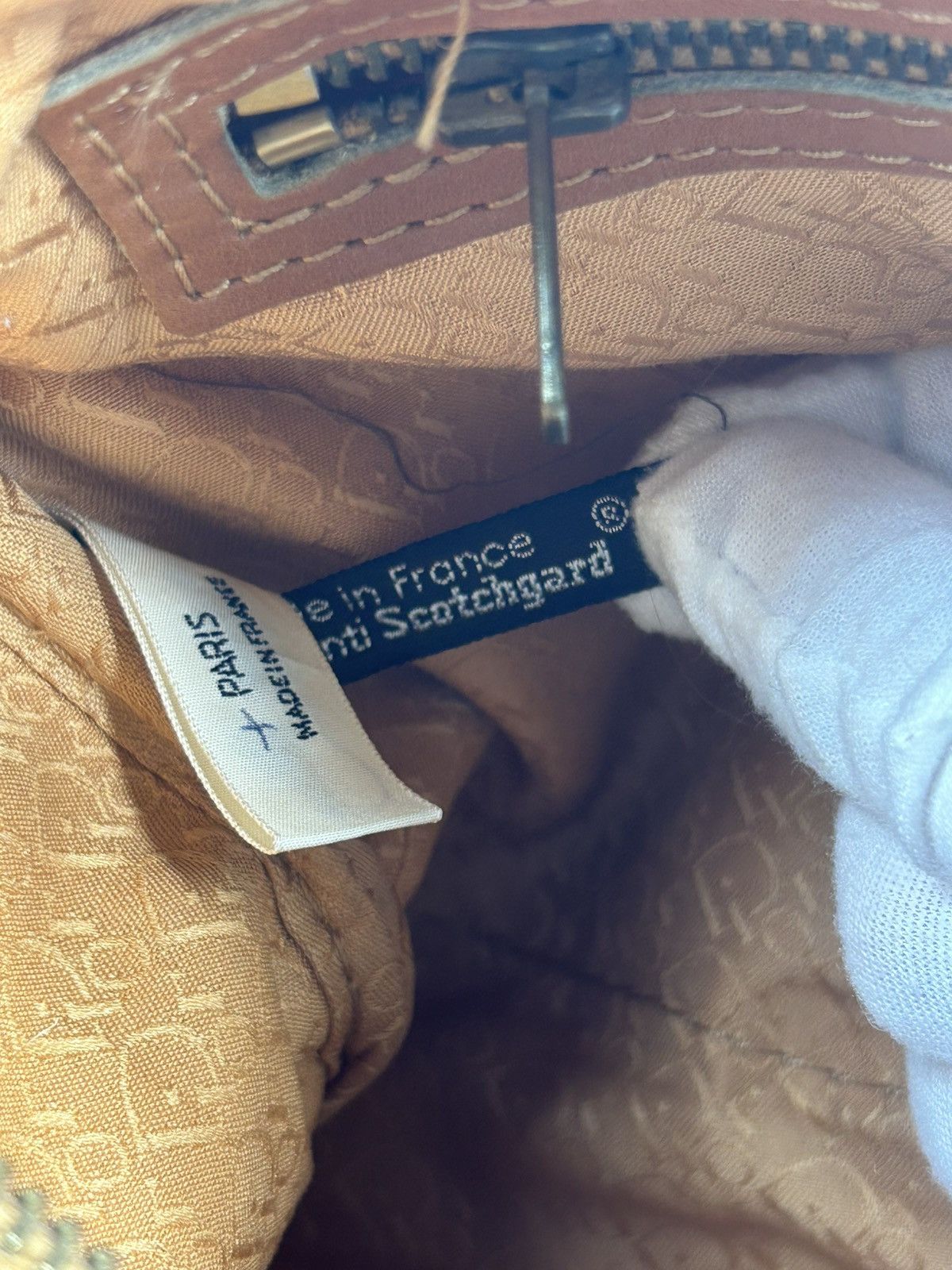Dior Dior Suede Leather Boston Bag Size ONE SIZE - 8 Thumbnail