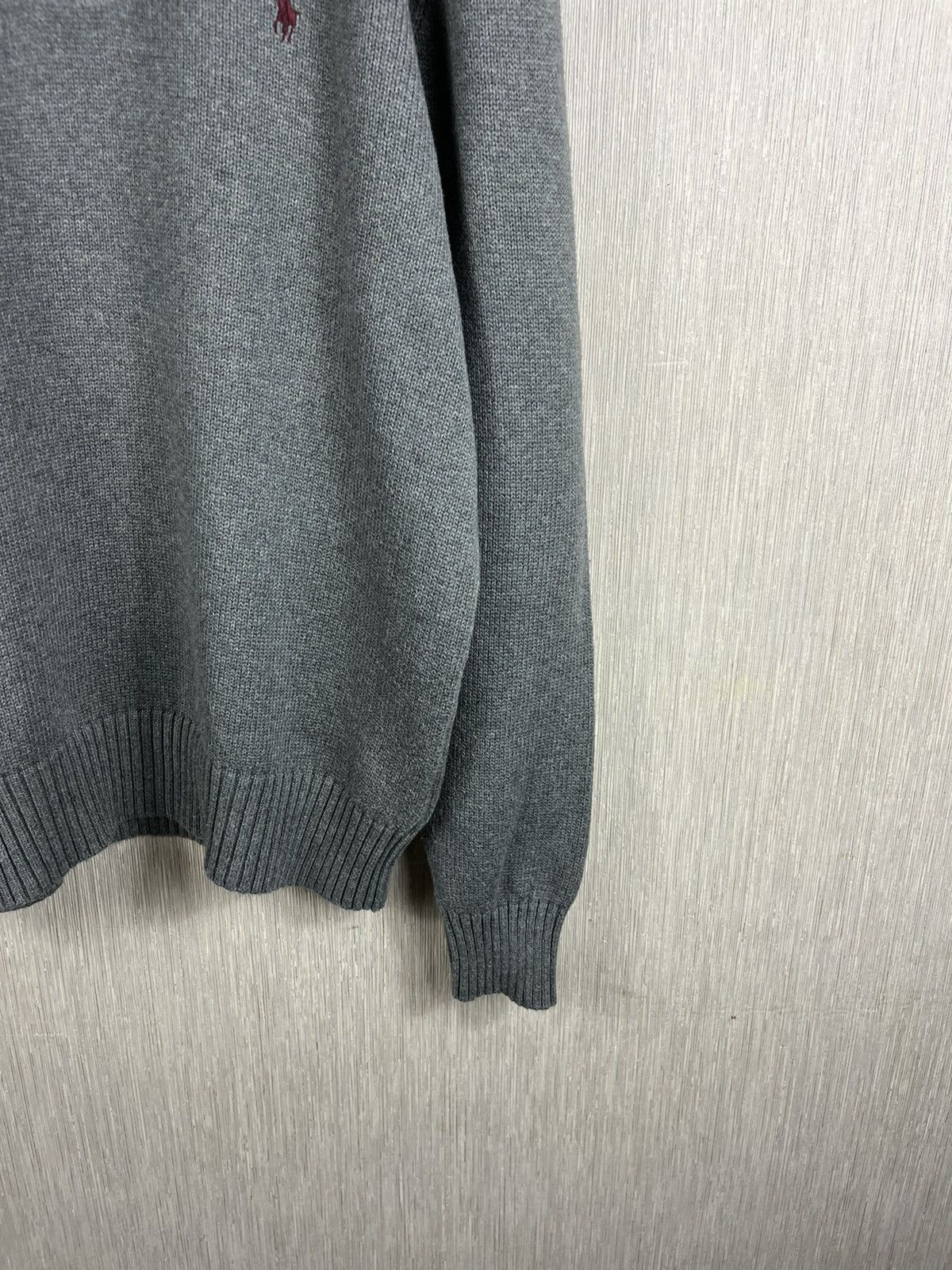Polo Ralph Lauren × Ralph Lauren Polo Ralph Lauren vintage cotton sweater button up half zip Size US M / EU 48-50 / 2 - 6 Thumbnail