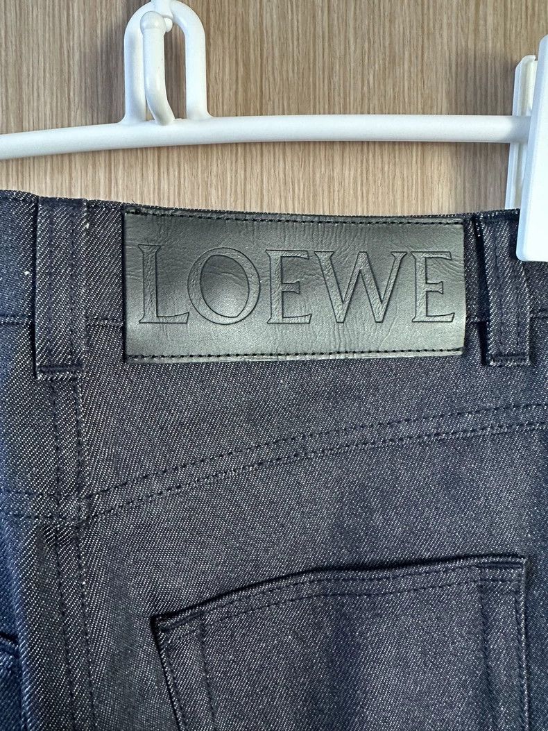 Loewe LOEWE Classic white rolled-up jeans Size 42" / US 20 - 3 Thumbnail