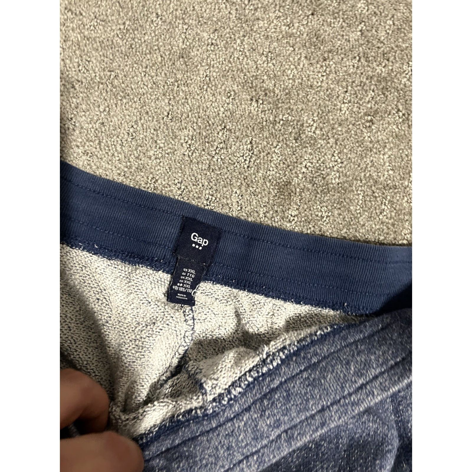 Gap Gap Mens 2XL Blue Sweatpants Pockets Lounge Casual Sweatpants Shirt? Size US 36 / EU 52 - 5 Thumbnail
