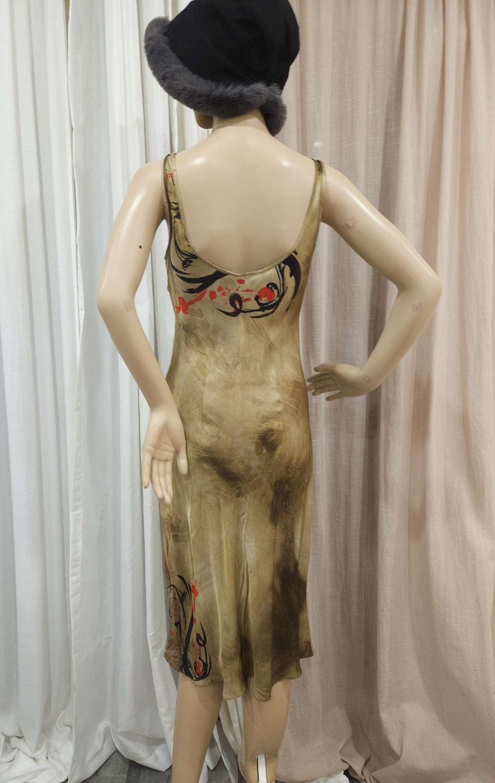 Designer × Zara Limited Edition Printed Suspender Dress By ZARA Size S / US 4 / IT 40 - 6 Thumbnail