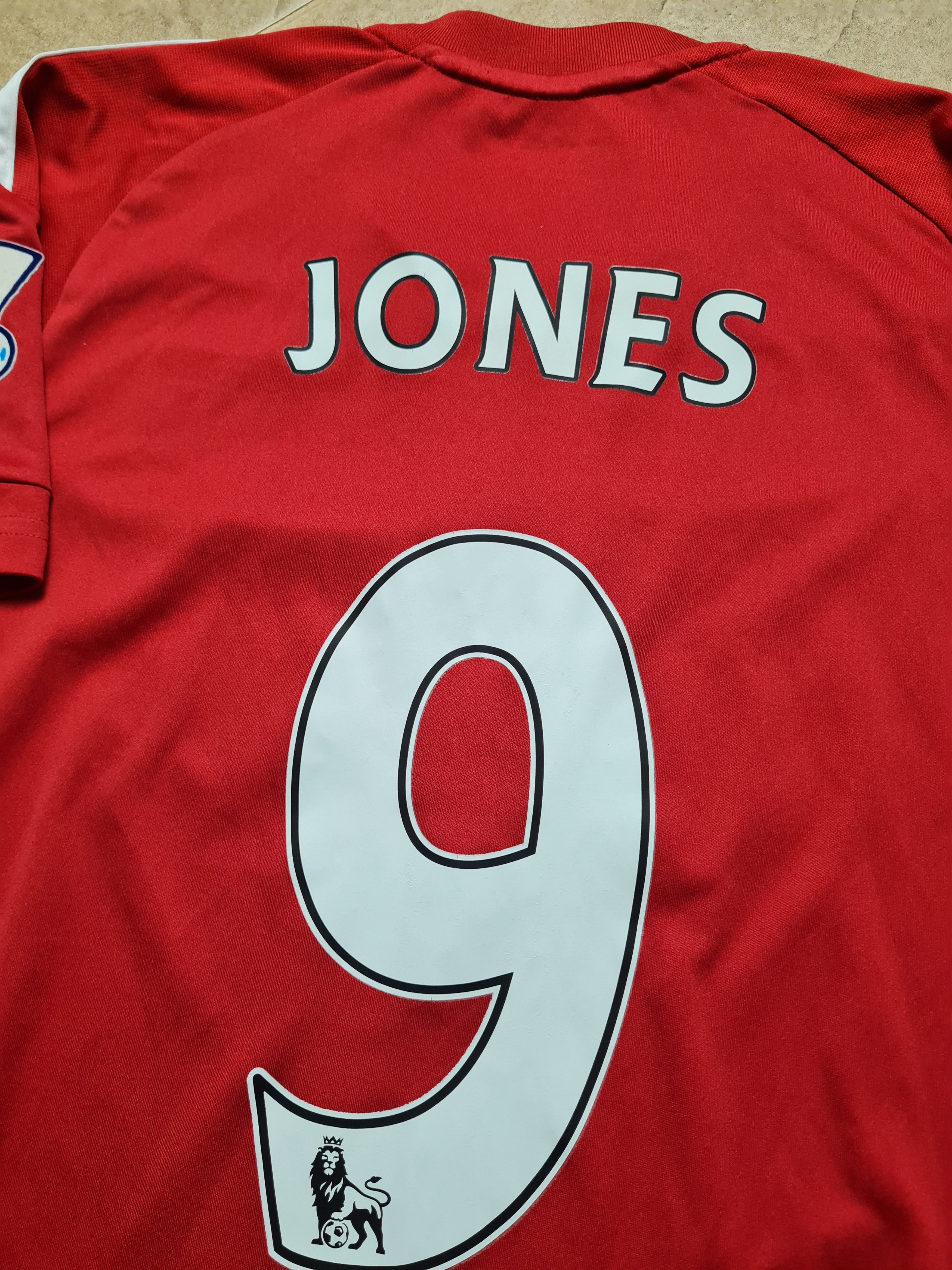 Adidas Jersey Adidas #9 Jones Stoke City 2010/11 Soccer Shirt Size US XS / EU 42 / 0 - 21 Thumbnail