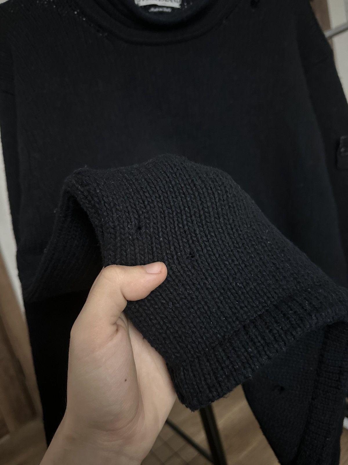 Stone Island AW 1998 Stone Island Turtleneck Knit Sweater Wool Vintage Size US L / EU 52-54 / 3 - 19 Thumbnail