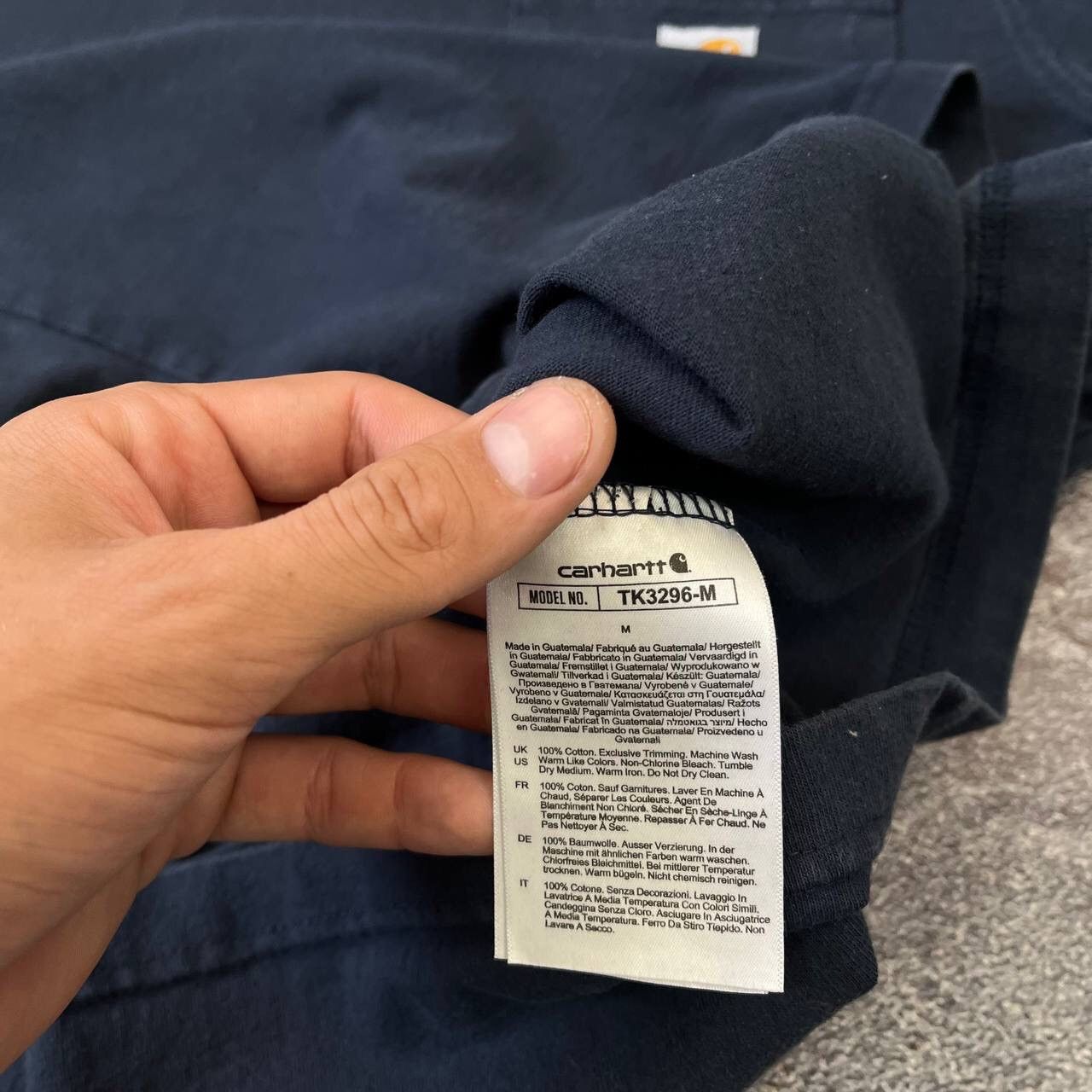 Carhartt Vintage Hype Carhartt,Relaxid Fit T-Shirt,mini logo Size M Size US M / EU 48-50 / 2 - 4 Thumbnail