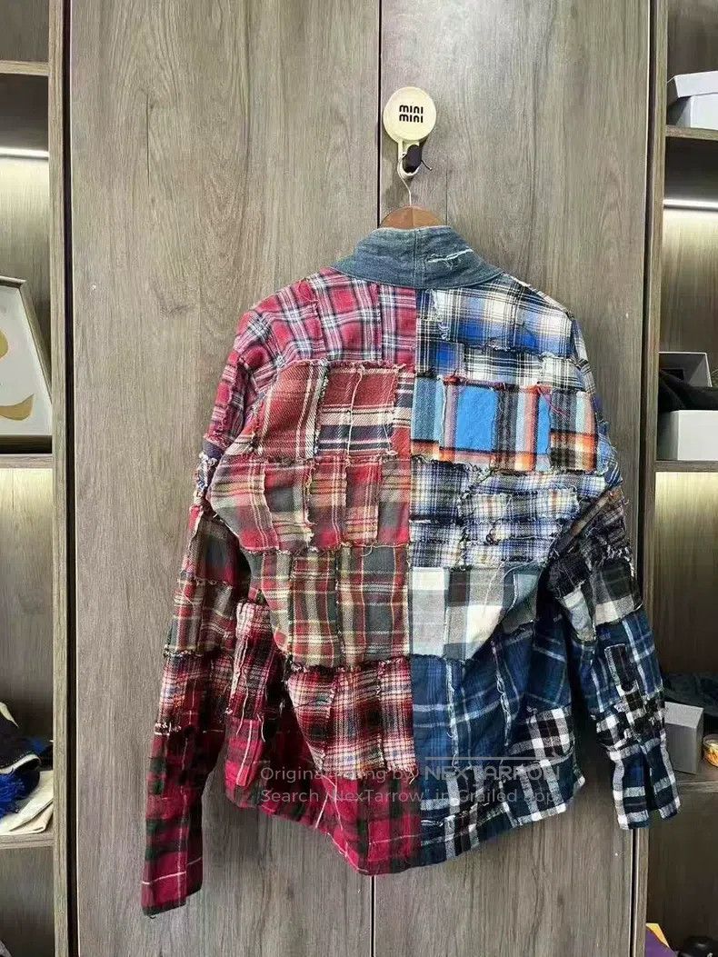 Greg Lauren Greg Lauren Ancient Cloth Spliced Robe Size US M / EU 48-50 / 2 - 7 Thumbnail