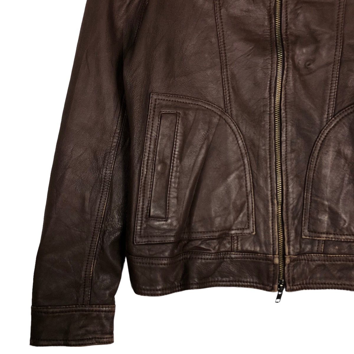 Avirex 🔥Vtg Leather Jacket Fly Avirex USA Size US S / EU 44-46 / 1 - 4 Thumbnail