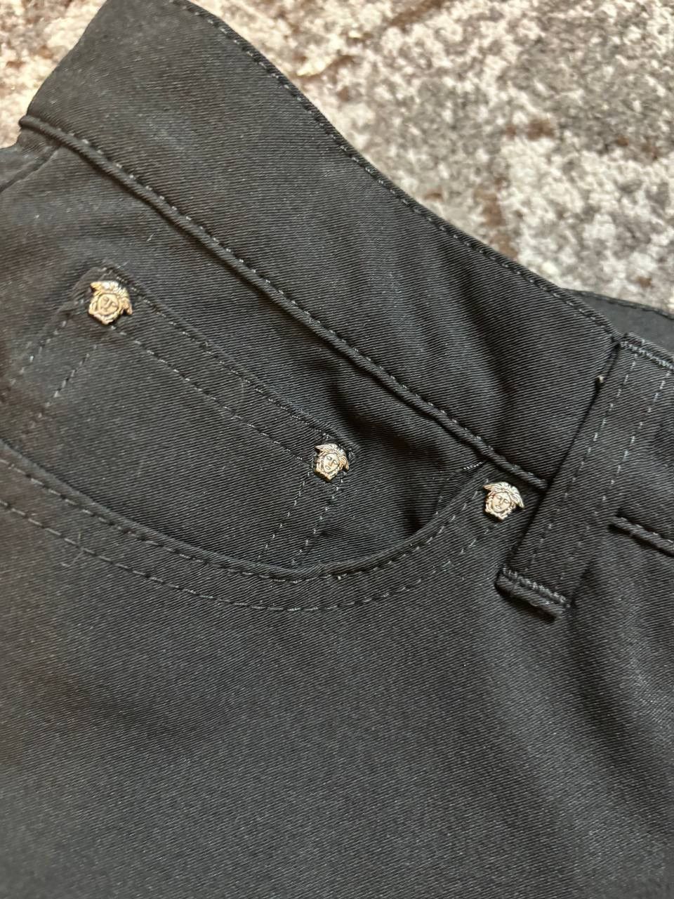 Versace × Versace Jeans Couture × Vintage Vintage Y2K Jeans Couture Stretch Opium Shade Pants Size US 28 / EU 44 - 7 Thumbnail