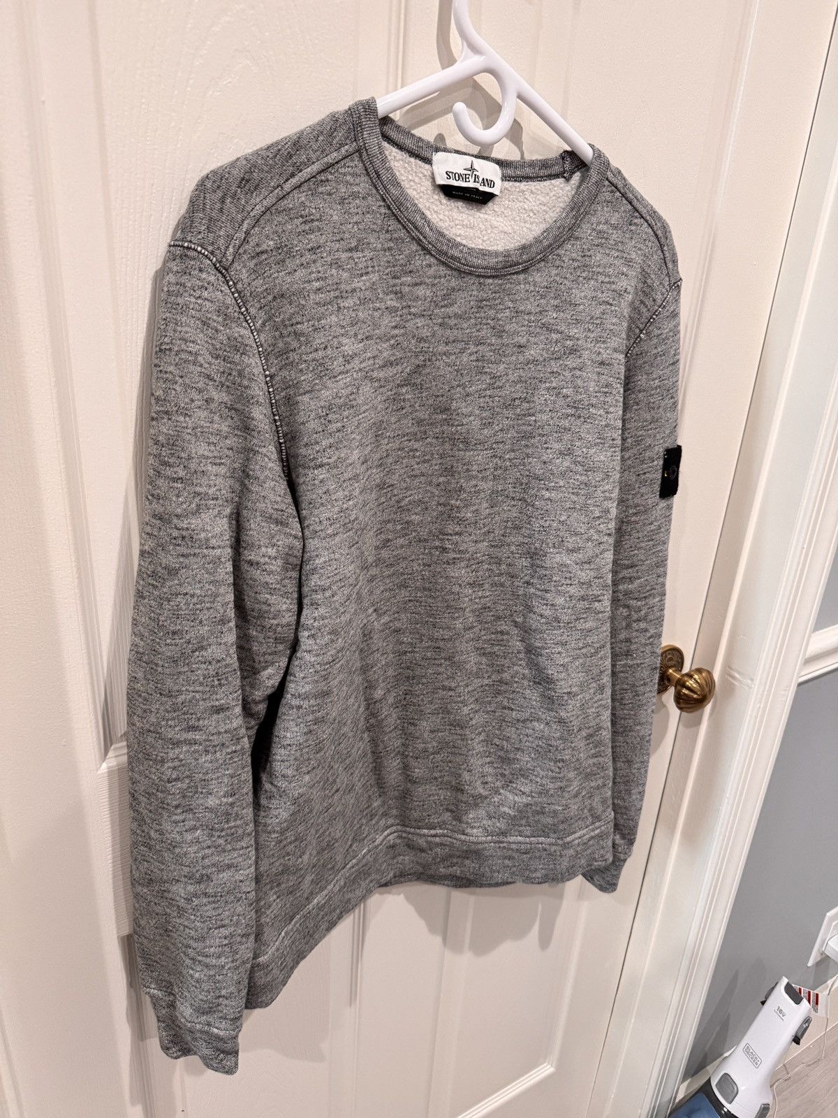 Stone Island Stone Island Grey Lined Sweater size S Size US S / EU 44-46 / 1 - 2 Thumbnail