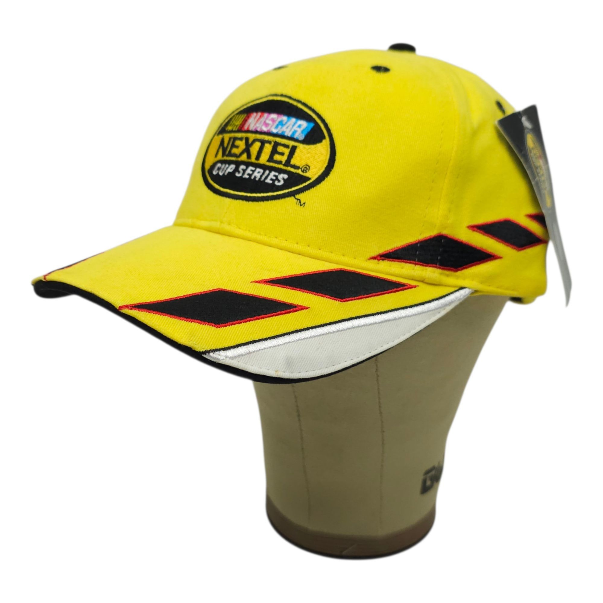 NASCAR NASCAR Nextel Cup Series Racing Cap Hat Yellow Embroidered Size ONE SIZE - 2 Thumbnail