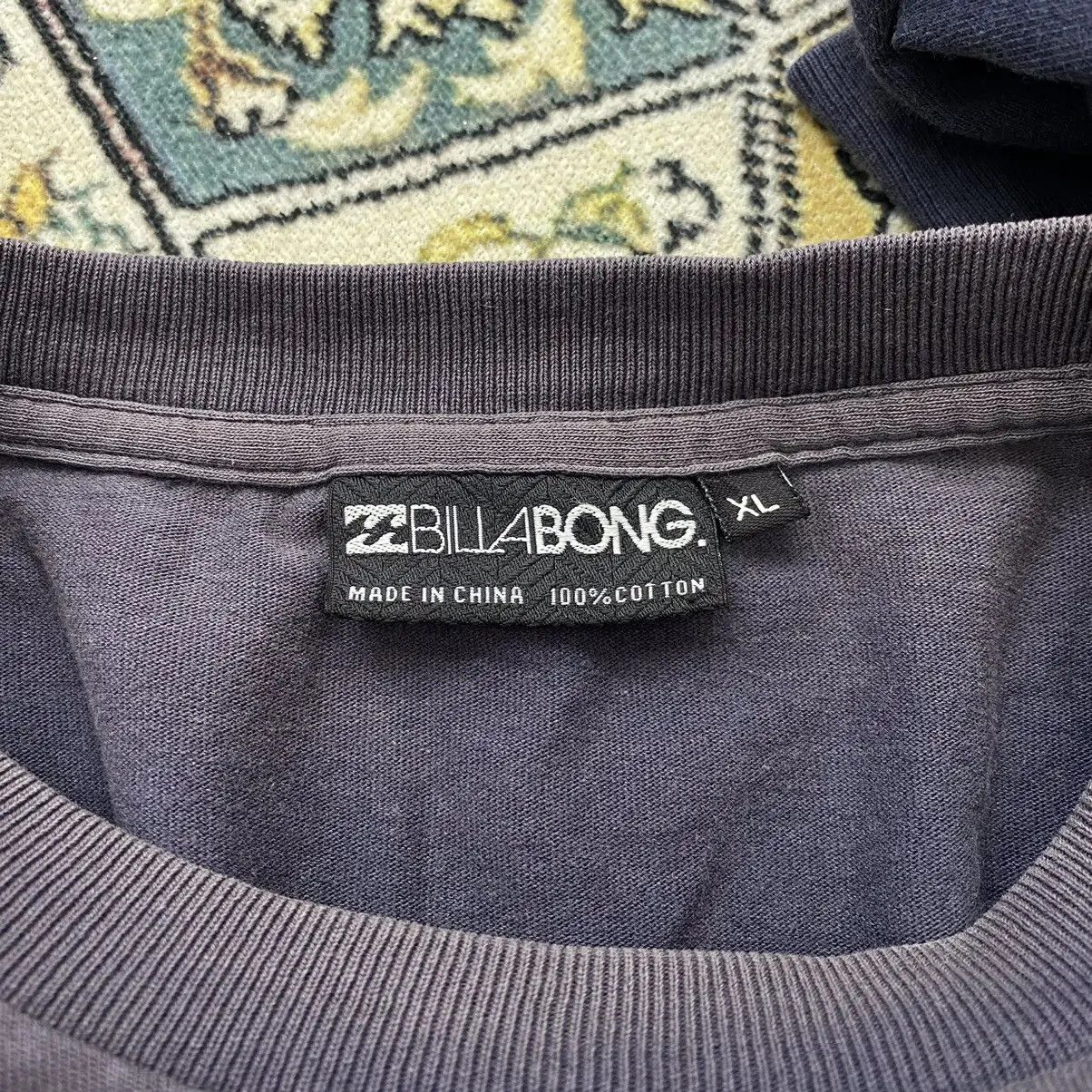 Billabong BILLABONG SURF Natural Sun Faded Big Logo Tee Shirt Top Size US XL / EU 56 / 4 - 7 Thumbnail