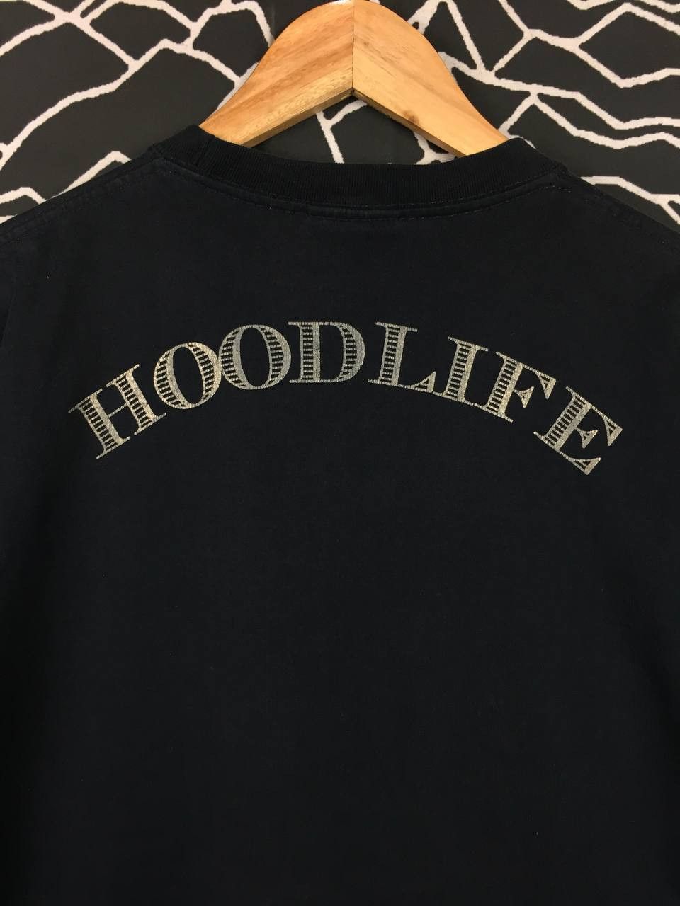 Japanese Brand × Vintage CHEBRASTA Japanese Brand Black Money Hoodlife Tee Size US L / EU 52-54 / 3 - 9 Thumbnail