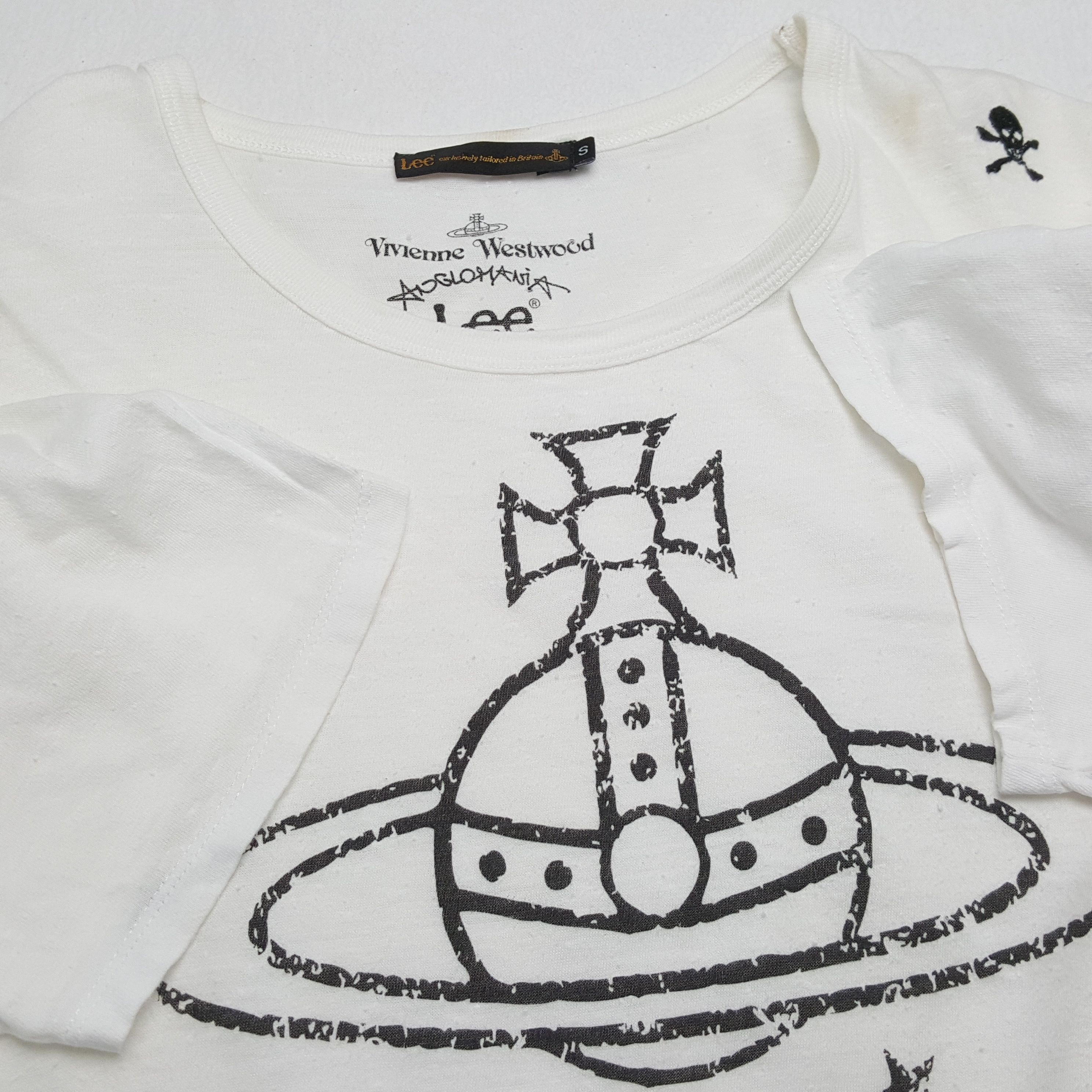 Lee × Vintage × Vivienne Westwood VIVIENNE WESTWOOD x LEE Fashion Designer Brand Tshirt Punk Size US S / EU 44-46 / 1 - 9 Thumbnail