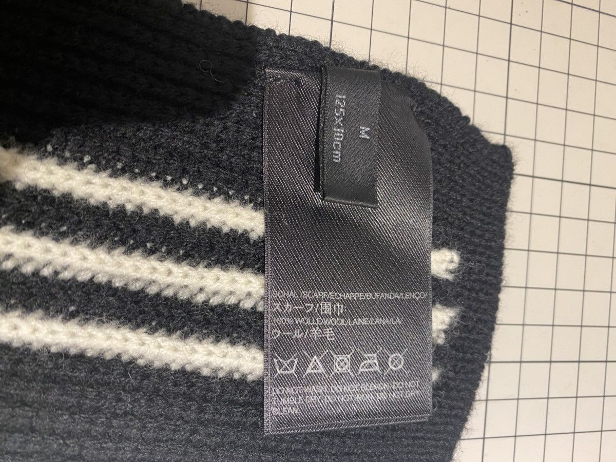 Adidas × Y-3 × Yohji Yamamoto Y-3 Wool Scarf 125X10CM Size ONE SIZE - 3 Thumbnail