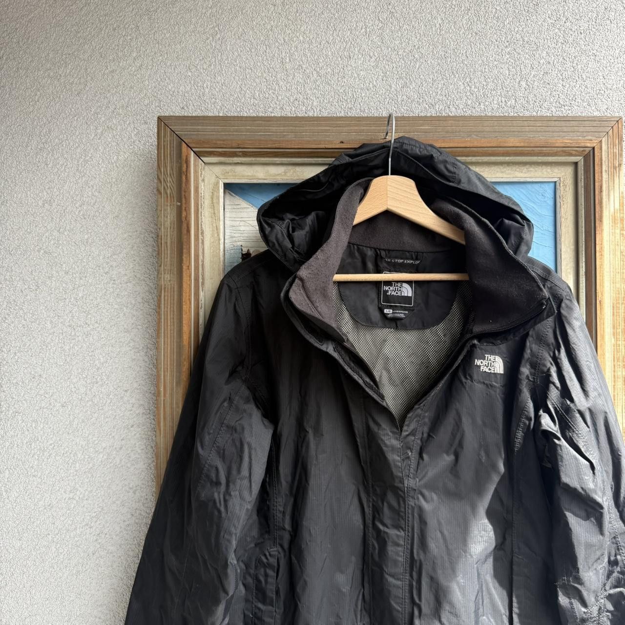 The North Face The North Face TNF Jacket Black Hooded Size L / US 10 / IT 46 - 2 Thumbnail
