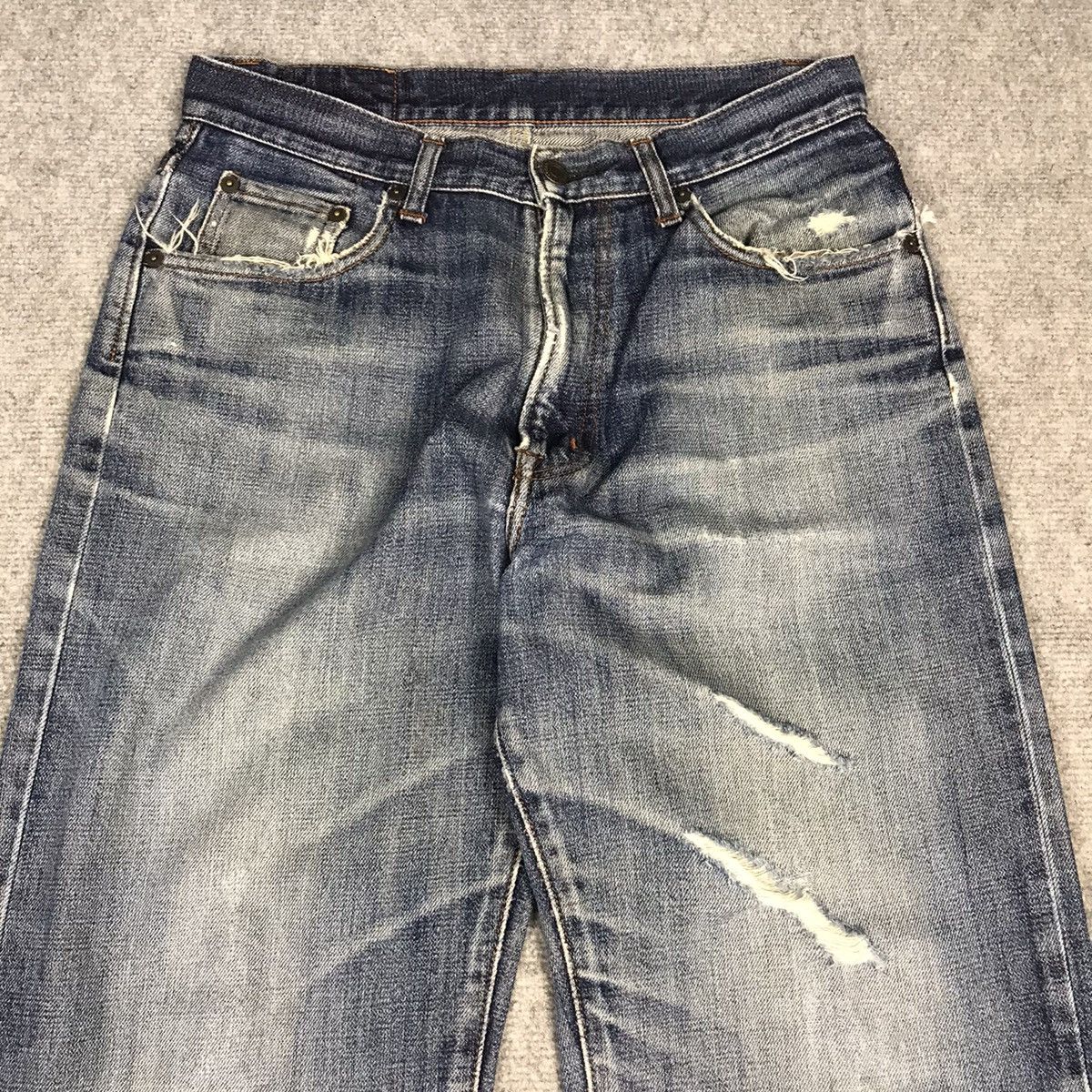 Japanese Brand GOLD RUSH DISTRESSED BAGGY DENIM PANTS Size US 28 / EU 44 - 3 Thumbnail