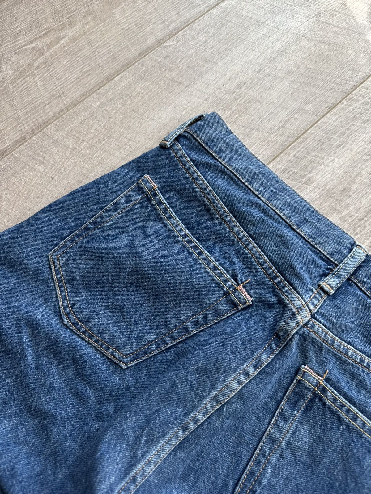 Acne Studios Acne Studios 1998 Dark Blue Trash B00021 29W 32L Size US 29 - 18 Thumbnail