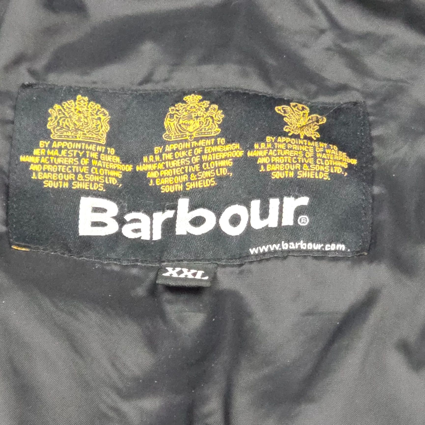 Barbour Barbour Edderton Bomber Jacket Men's XXL Black Lightweight Quilted Snap Size US XXL / EU 58 / 5 - 7 Thumbnail