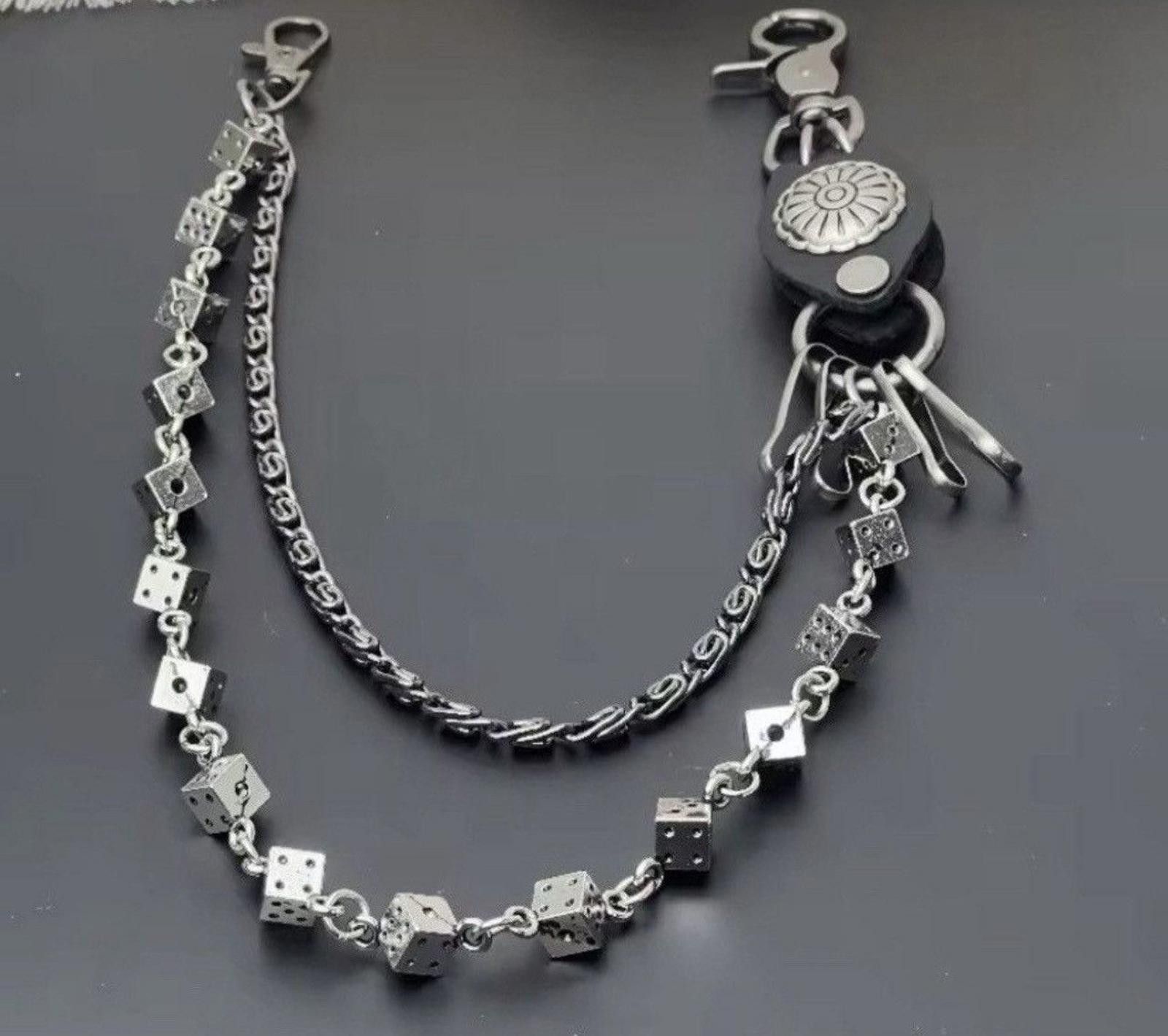 Jewelry Dice Wallet Chain, Chain For Jeans / Pants Size ONE SIZE - 2 Thumbnail