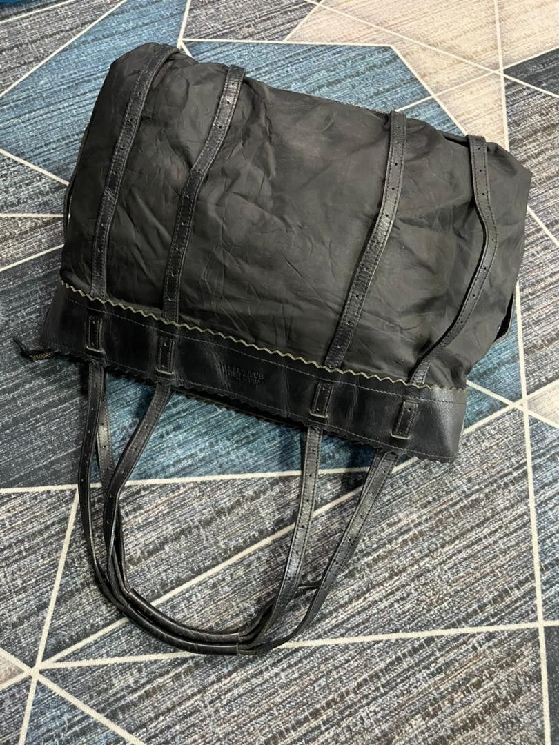 Jean Paul Gaultier Archive Jean Paul Gaultier Black Nylon + Leather Tote Bag Size ONE SIZE - 15 Thumbnail