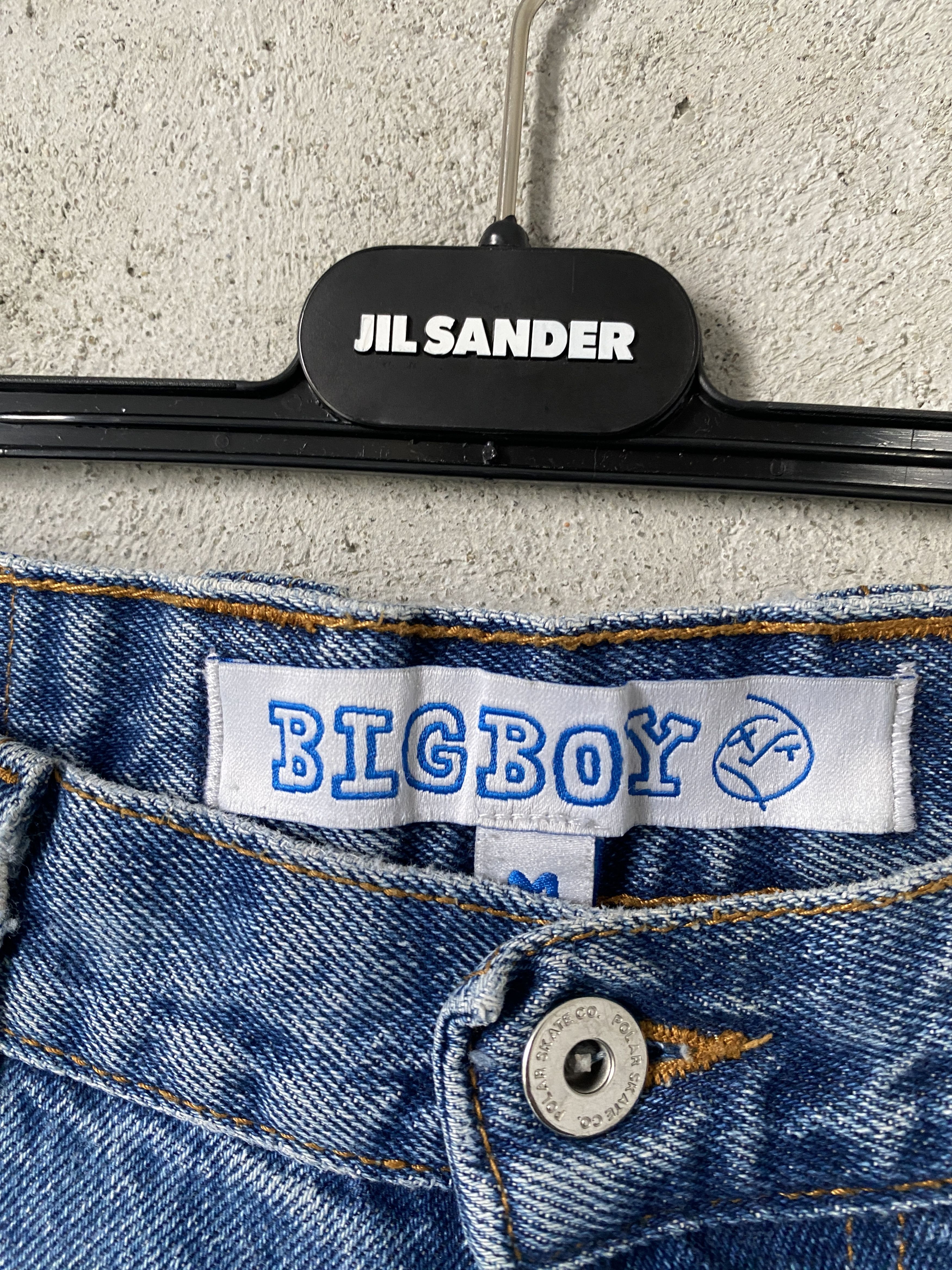 Polar Skate Co. Polar Skate Big Boy distressed denim jeans pants Size US 32 / EU 48 - 4 Thumbnail