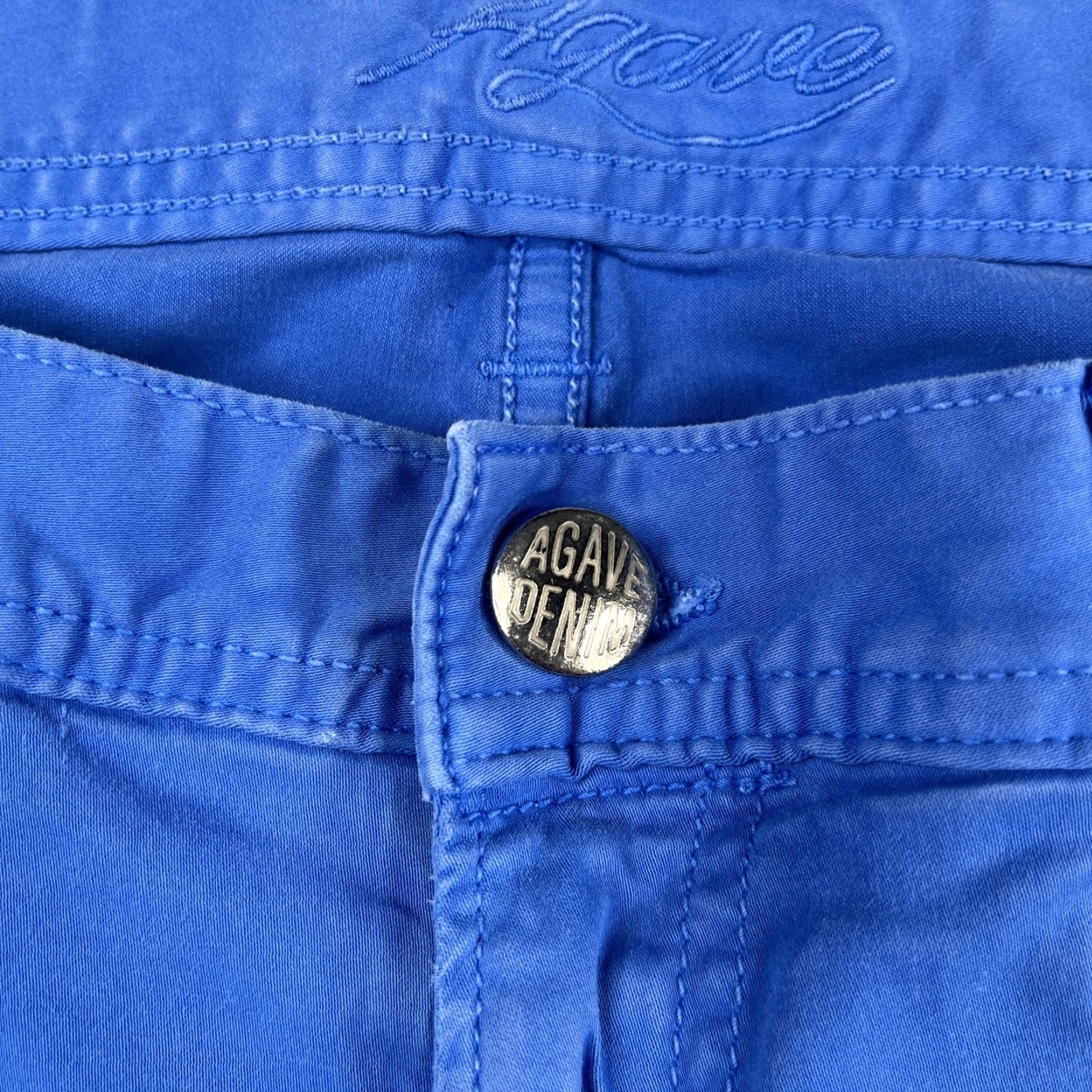 Vintage Agave Pragmatist Jeans Mens 32 Straight Blue Made In USA Size US 32 / EU 48 - 7 Thumbnail